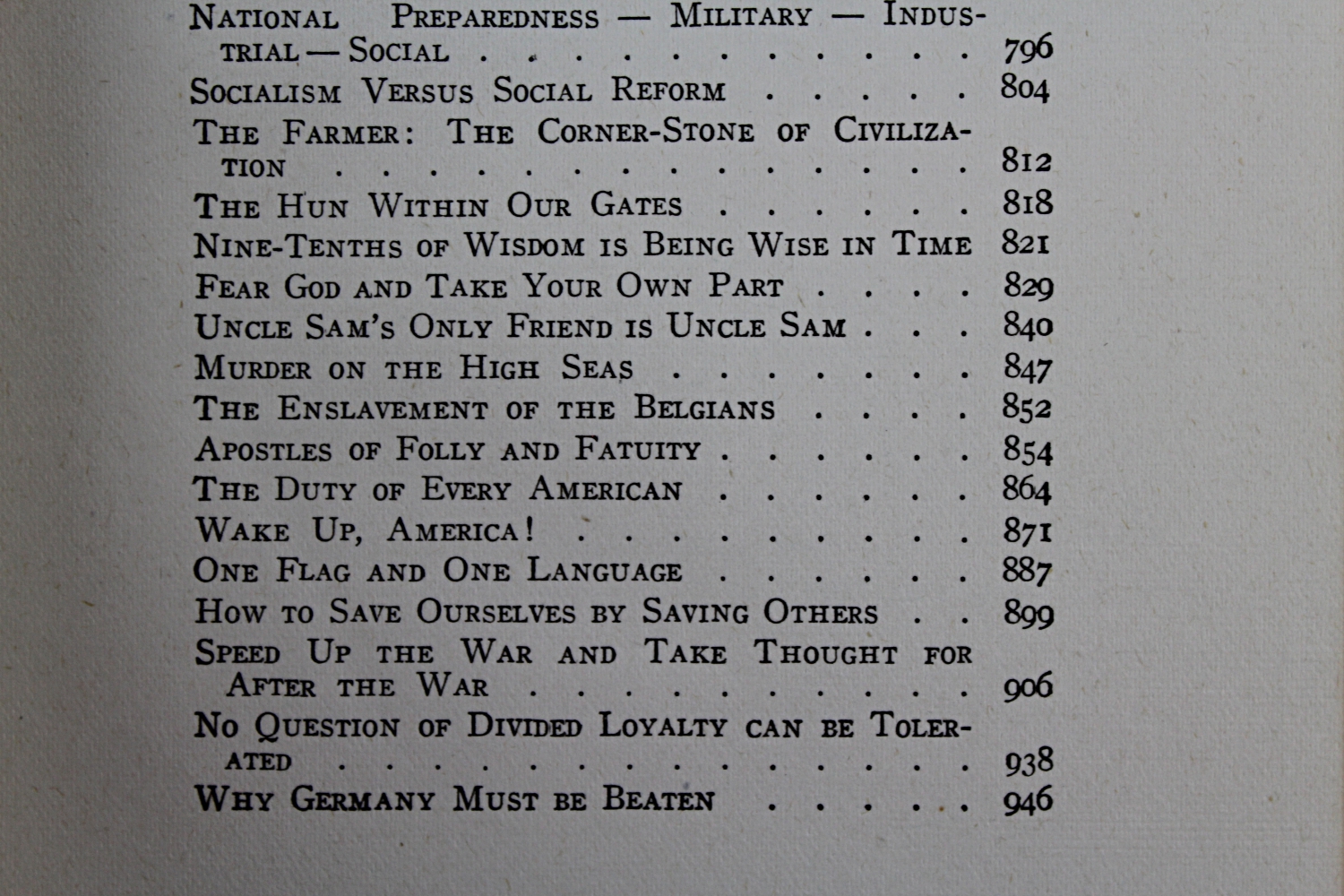 "Roosevelt: His Life Meaning and Messages" in Three Volumes