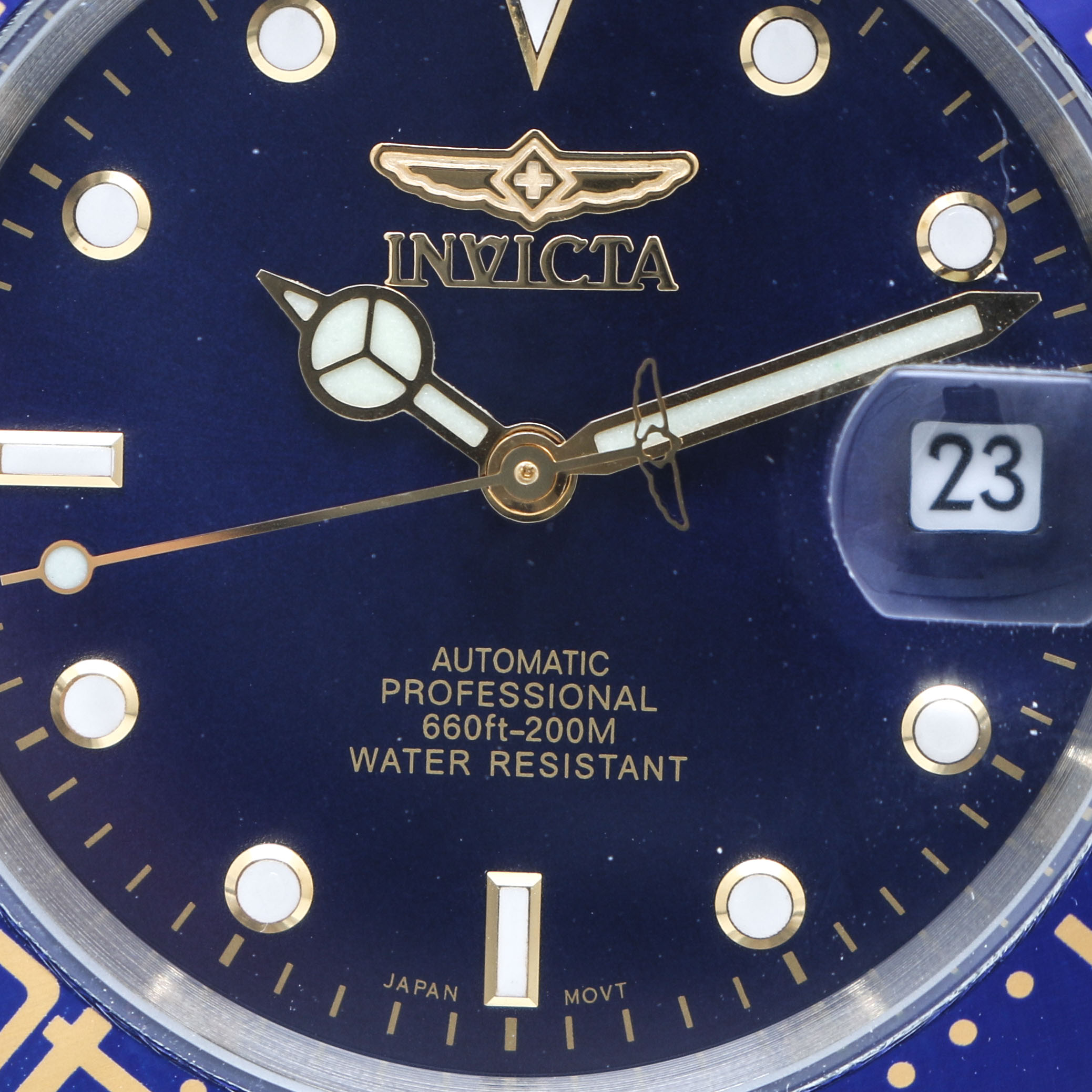 Invicta Stainless Steel Automatic Watch