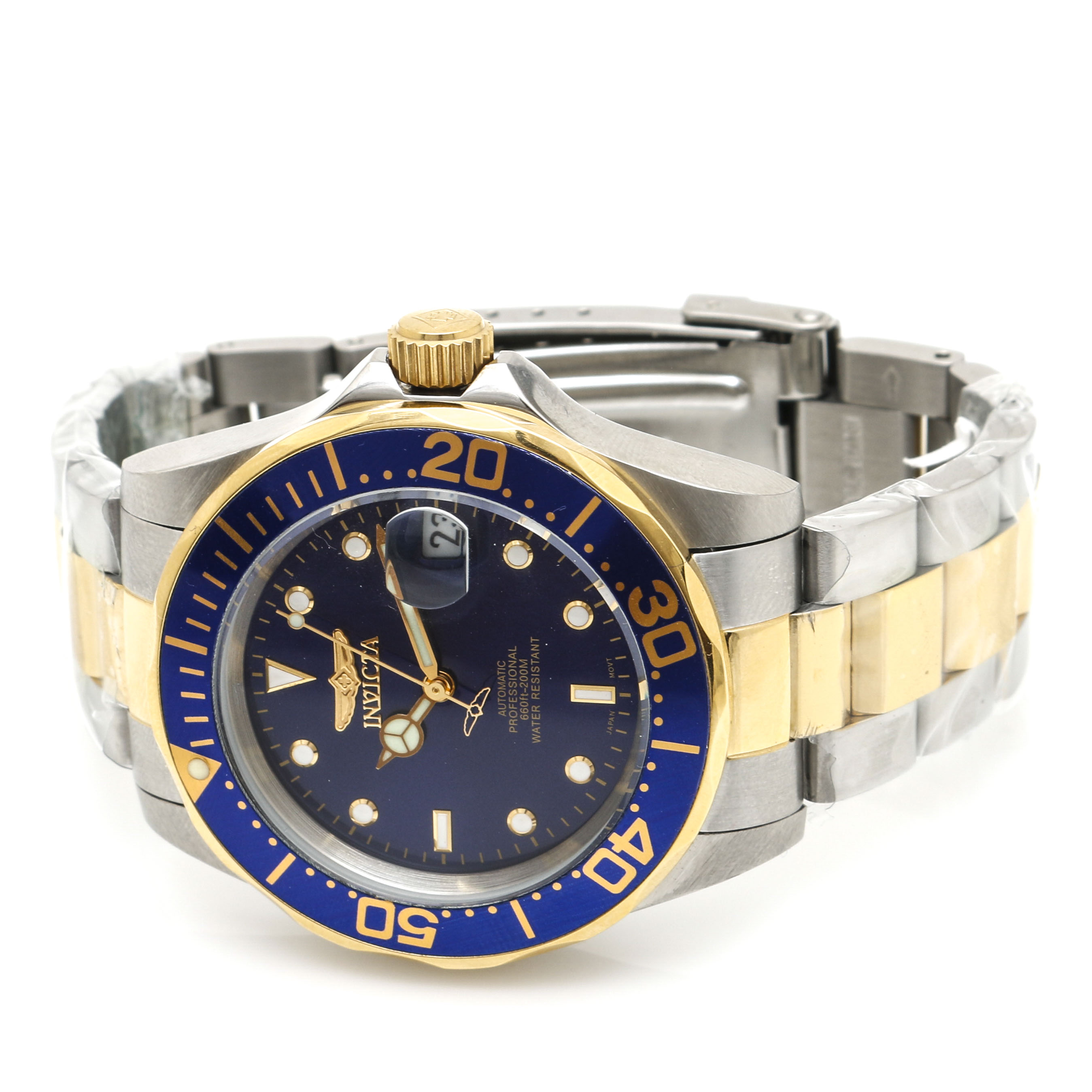 Invicta Stainless Steel Automatic Watch