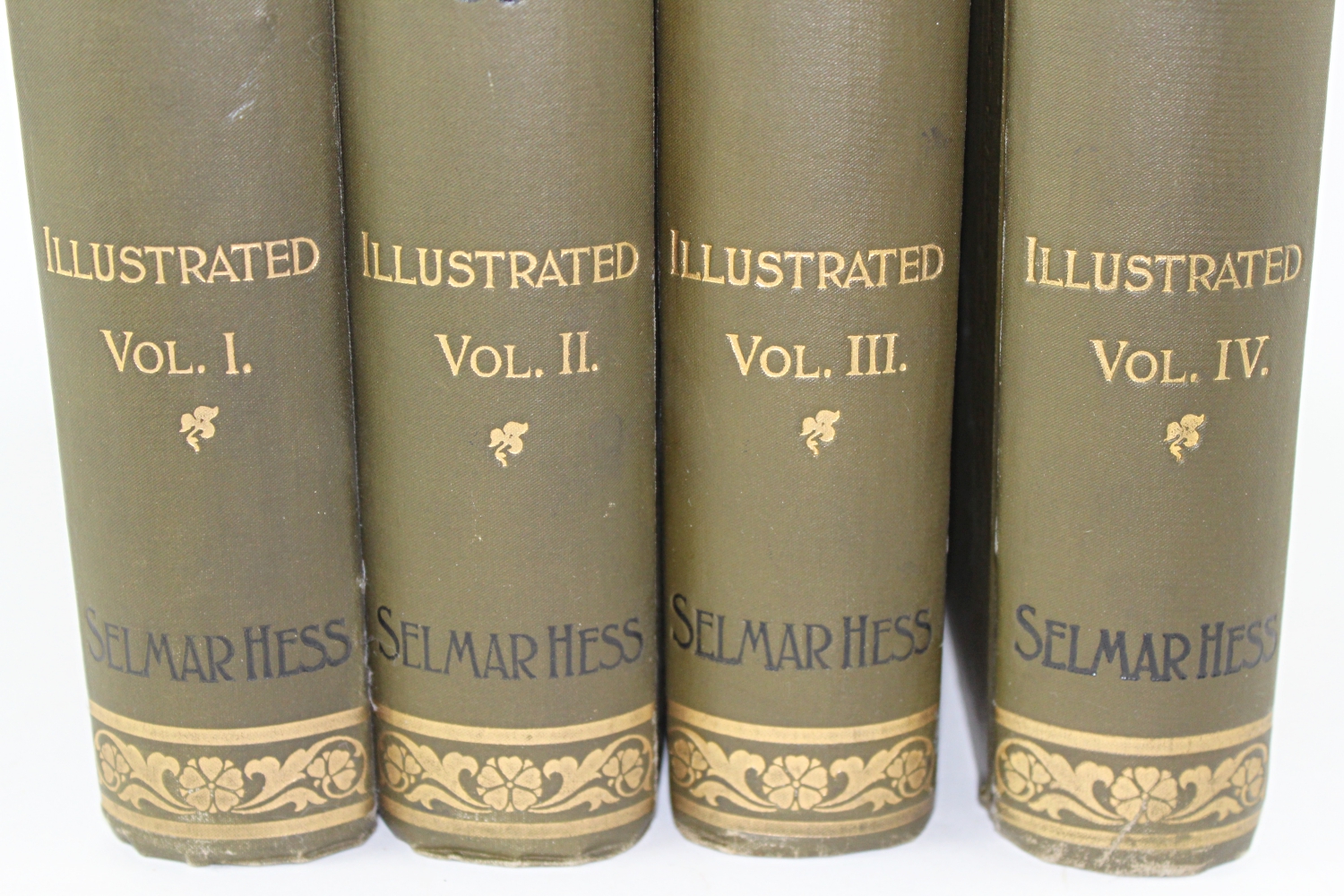 Four Volumes of Brewer's 1892 "Character Sketches"