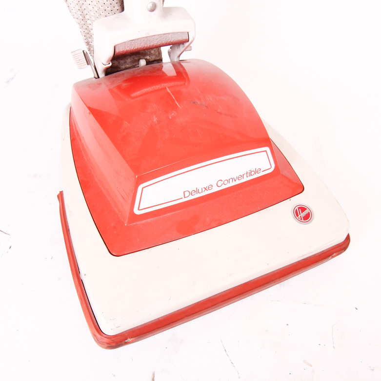 Vintage Hoover Deluxe Convertible Vacuum