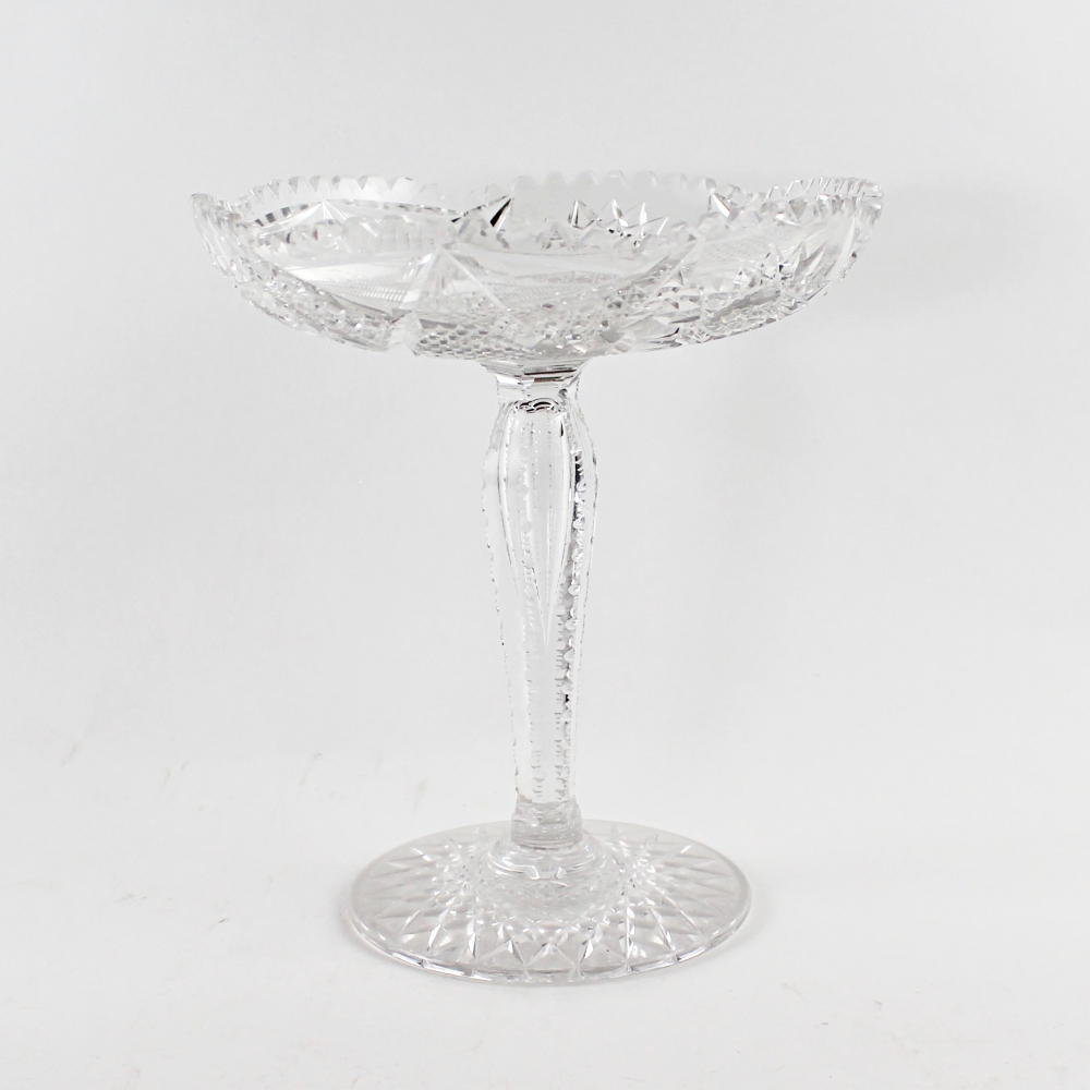 Cut Crystal Bon Bon Dish