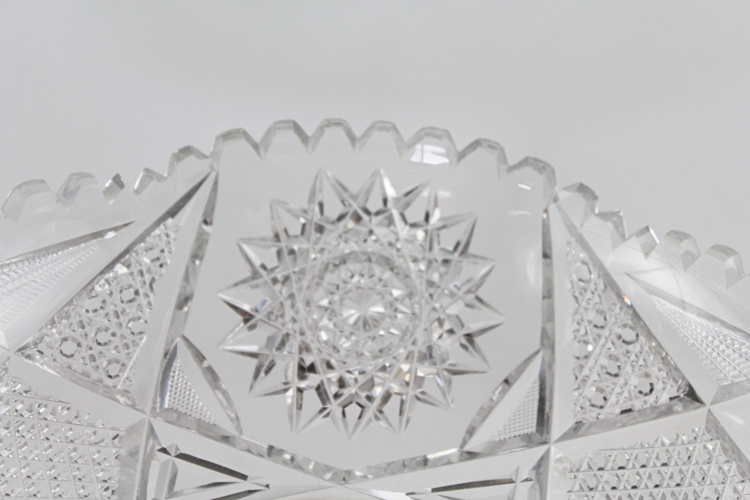 Cut Crystal Bon Bon Dish