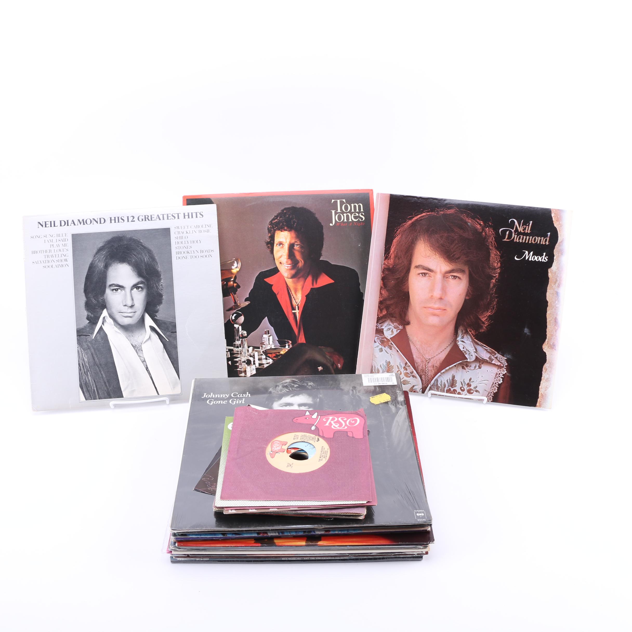 Chuck Berry, Johnny Cash, Willie Nelson and Other Vintage LPs