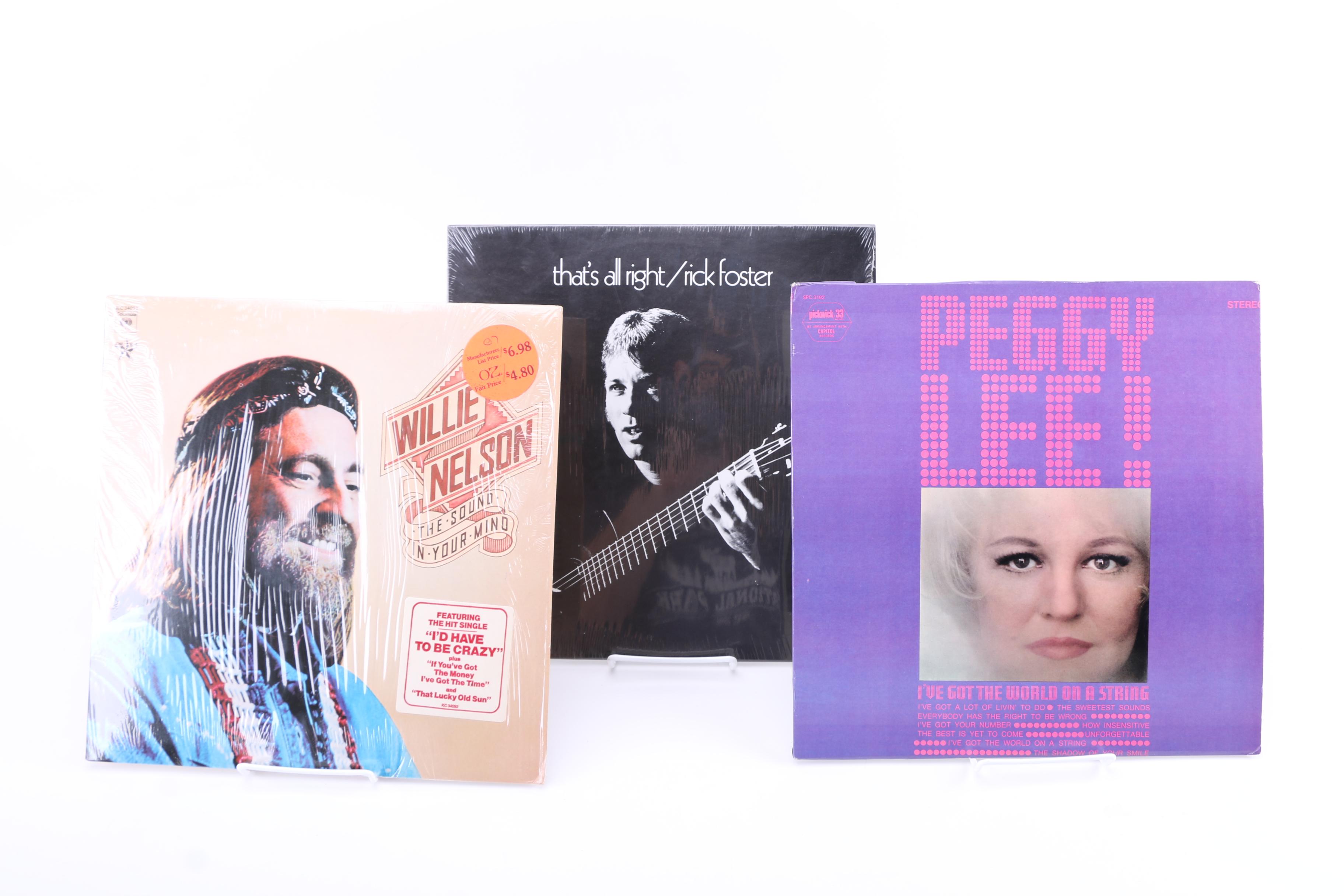 Chuck Berry, Johnny Cash, Willie Nelson and Other Vintage LPs