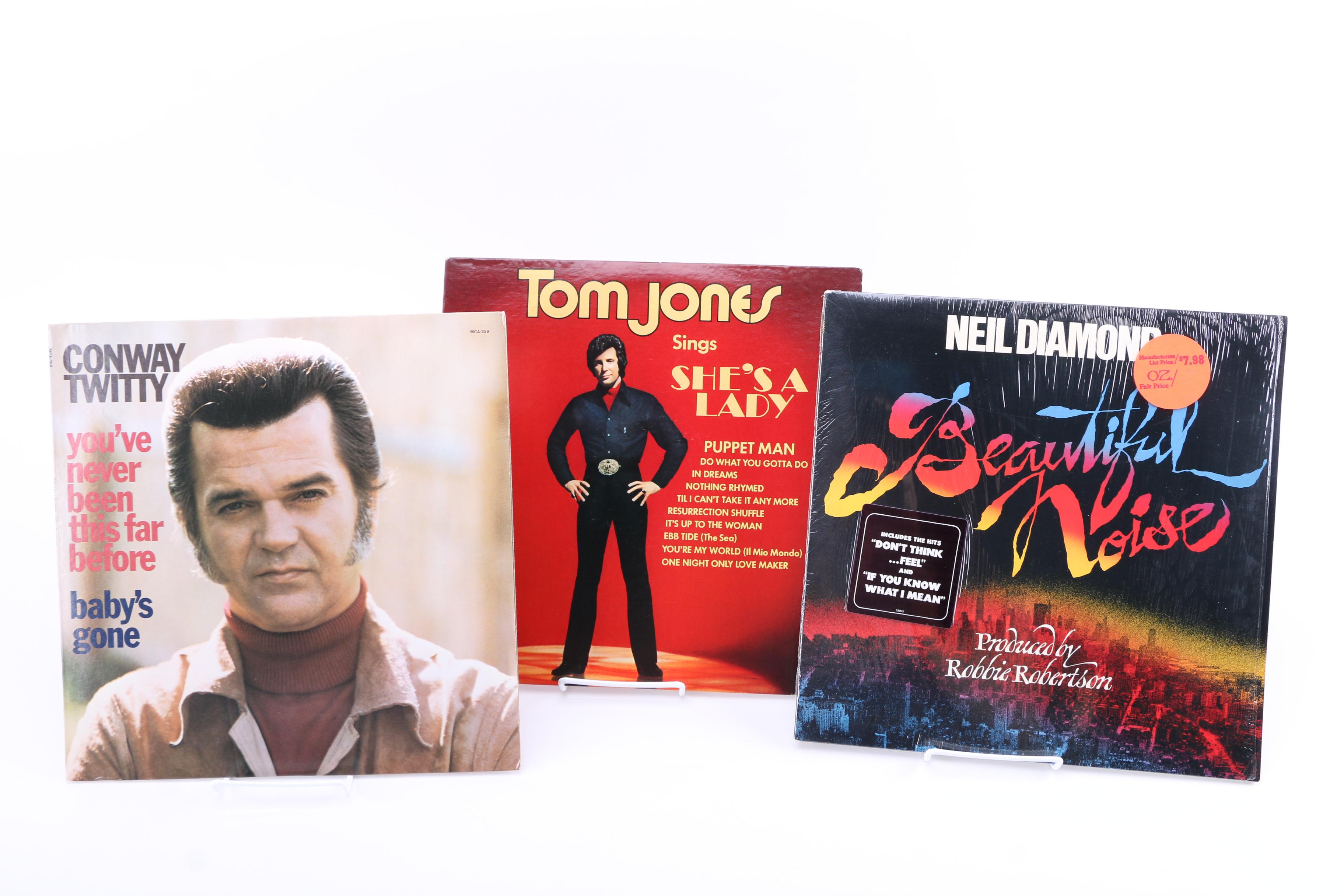 Chuck Berry, Johnny Cash, Willie Nelson and Other Vintage LPs