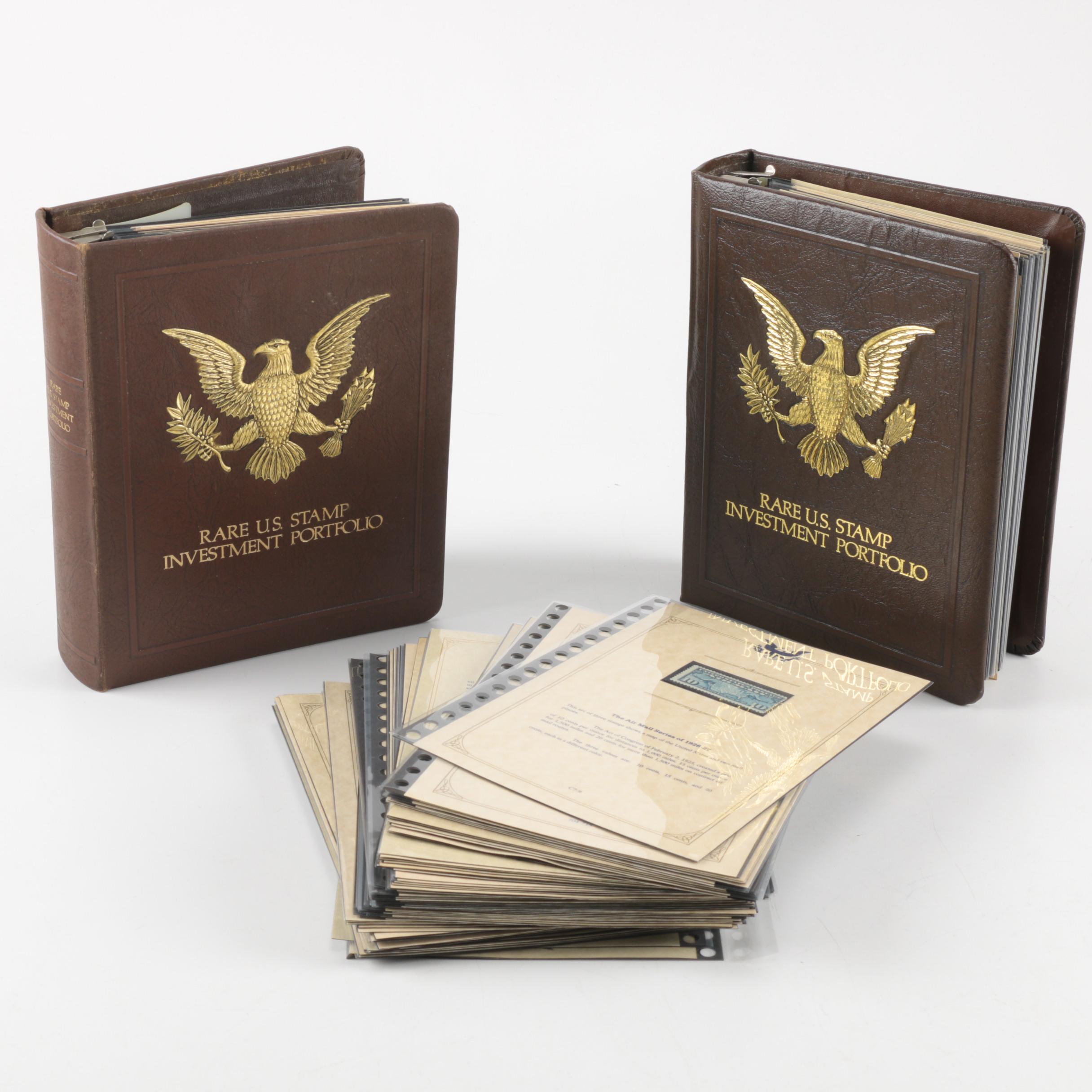 "Rare U.S. Stamp Investment Portfolio" Stamp Collection