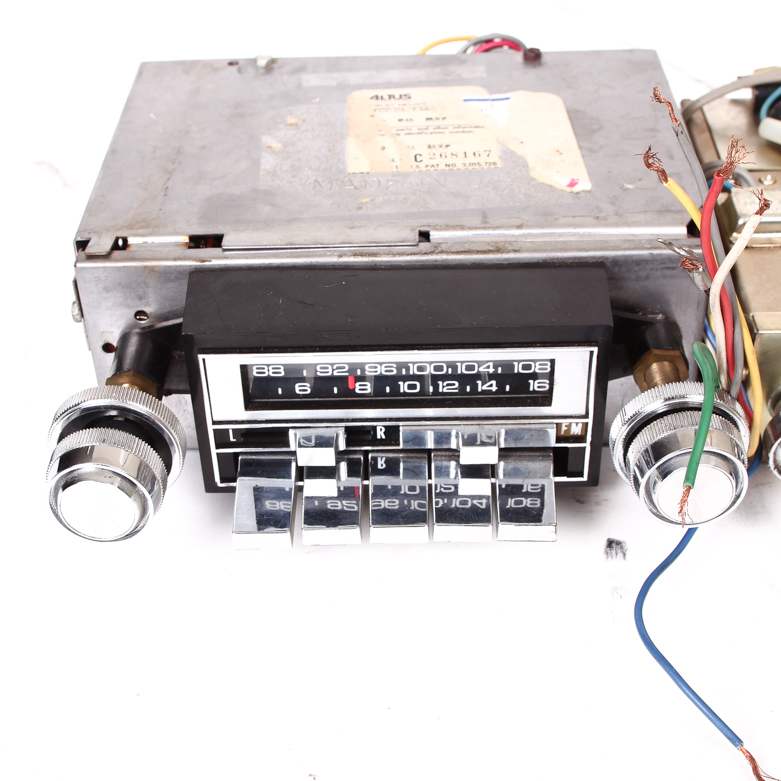 Two Vintage Car Radios