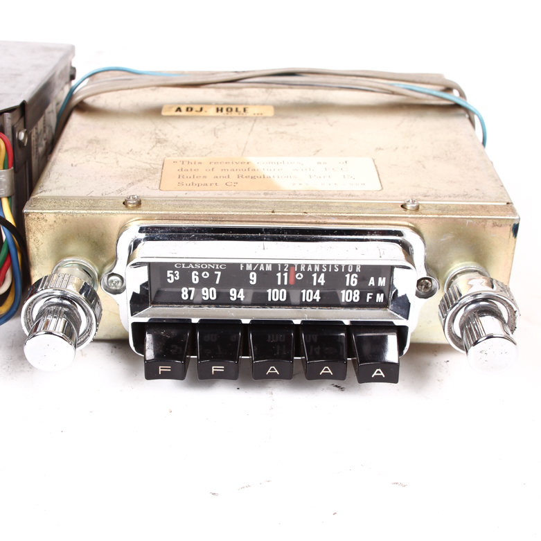 Two Vintage Car Radios