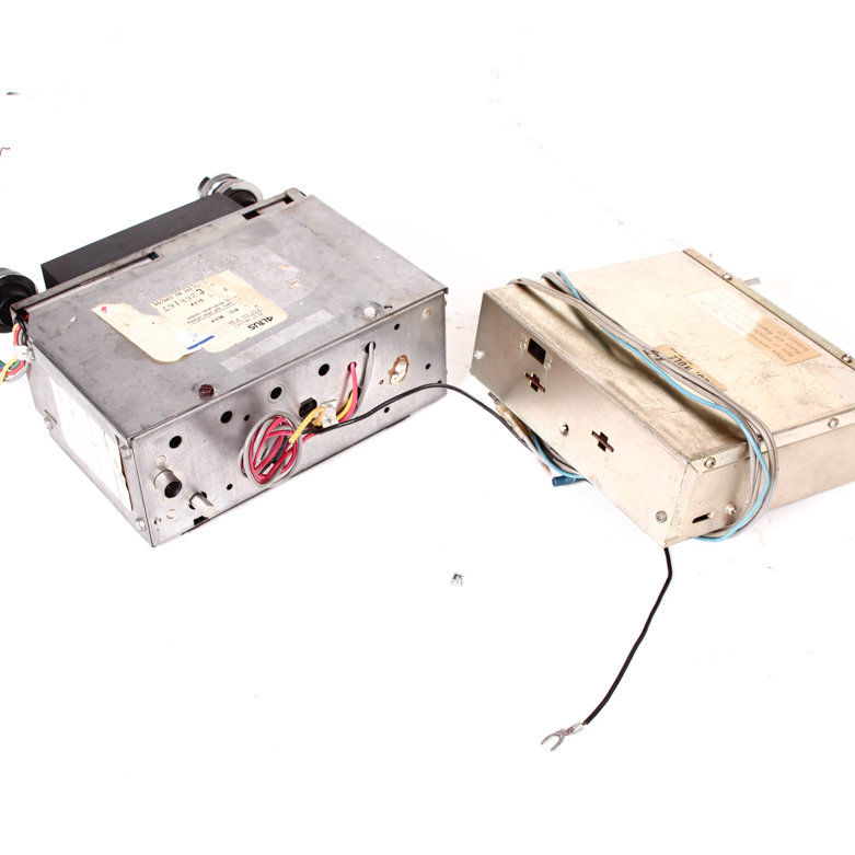 Two Vintage Car Radios