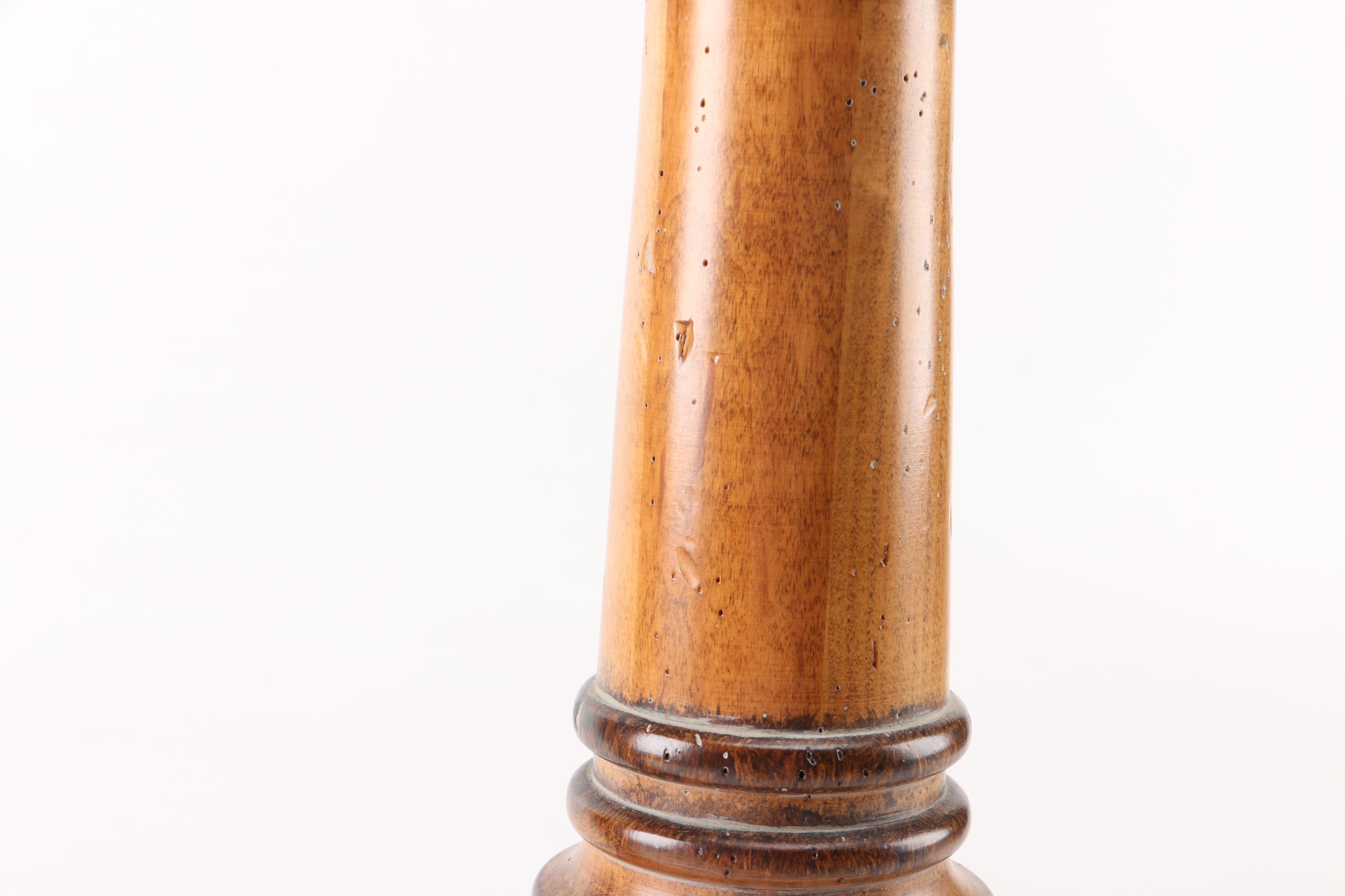 Vintage Wooden Table Lamps