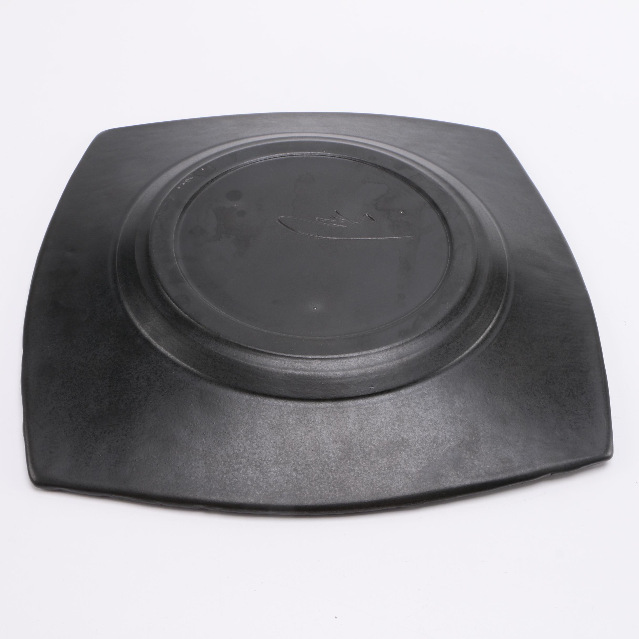 Ceramic Pasta Bowl and Underplate