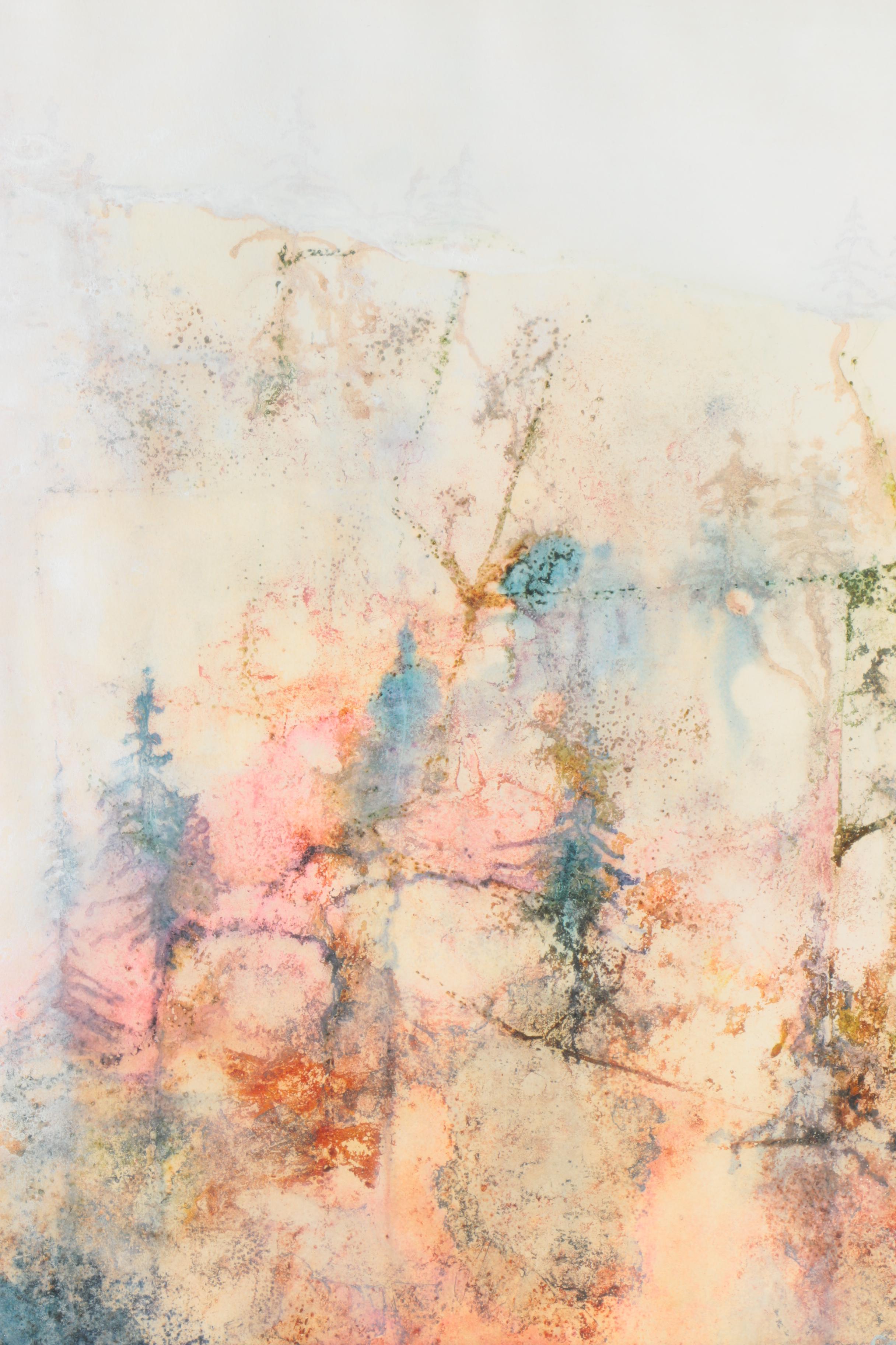 Cara Stirn Mixed Media Abstract Landscape