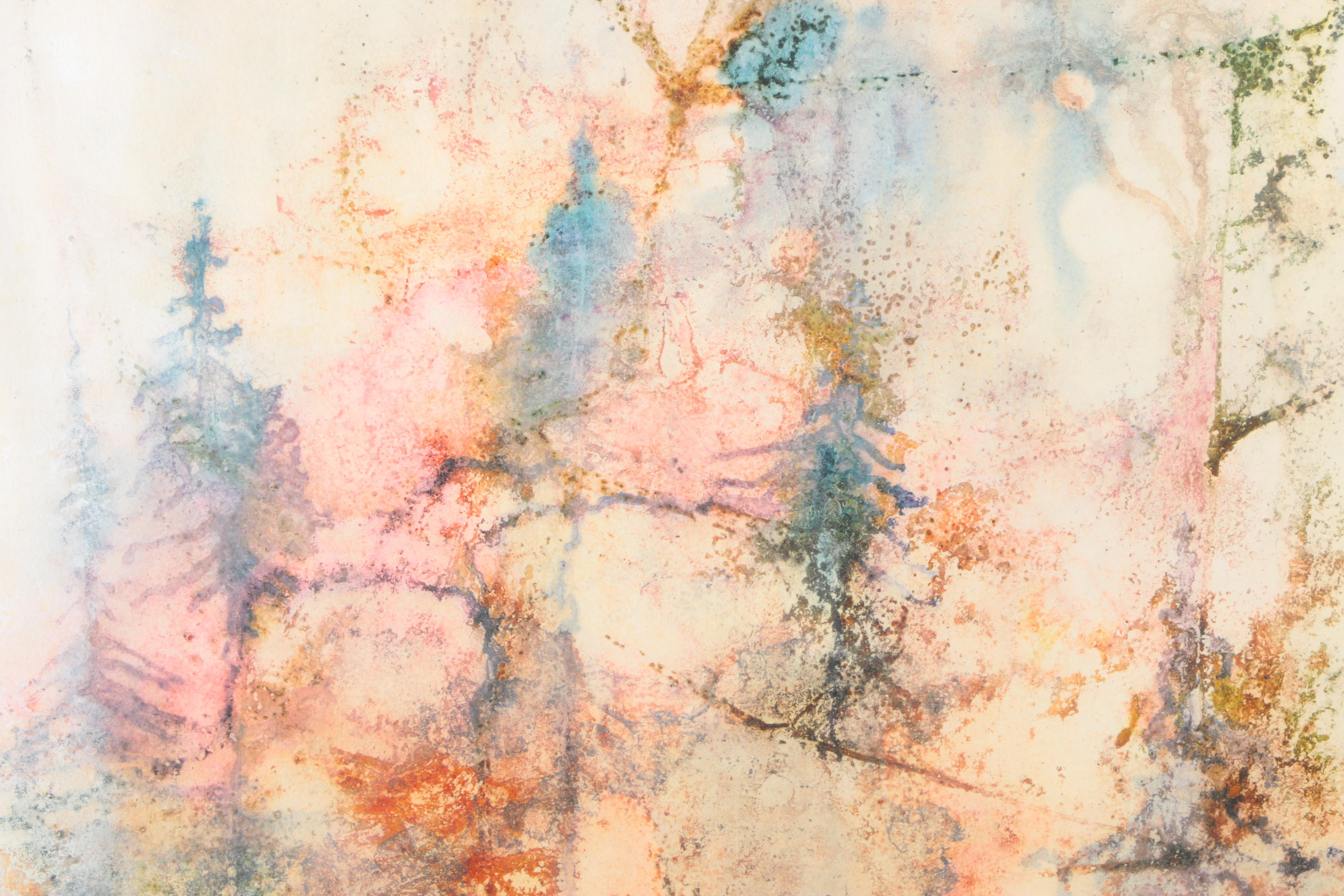 Cara Stirn Mixed Media Abstract Landscape
