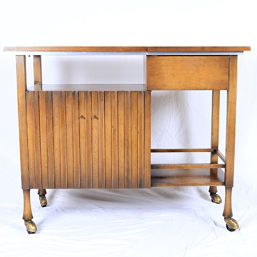 Mid Century Modern Bar Cart by John Widdicomb
