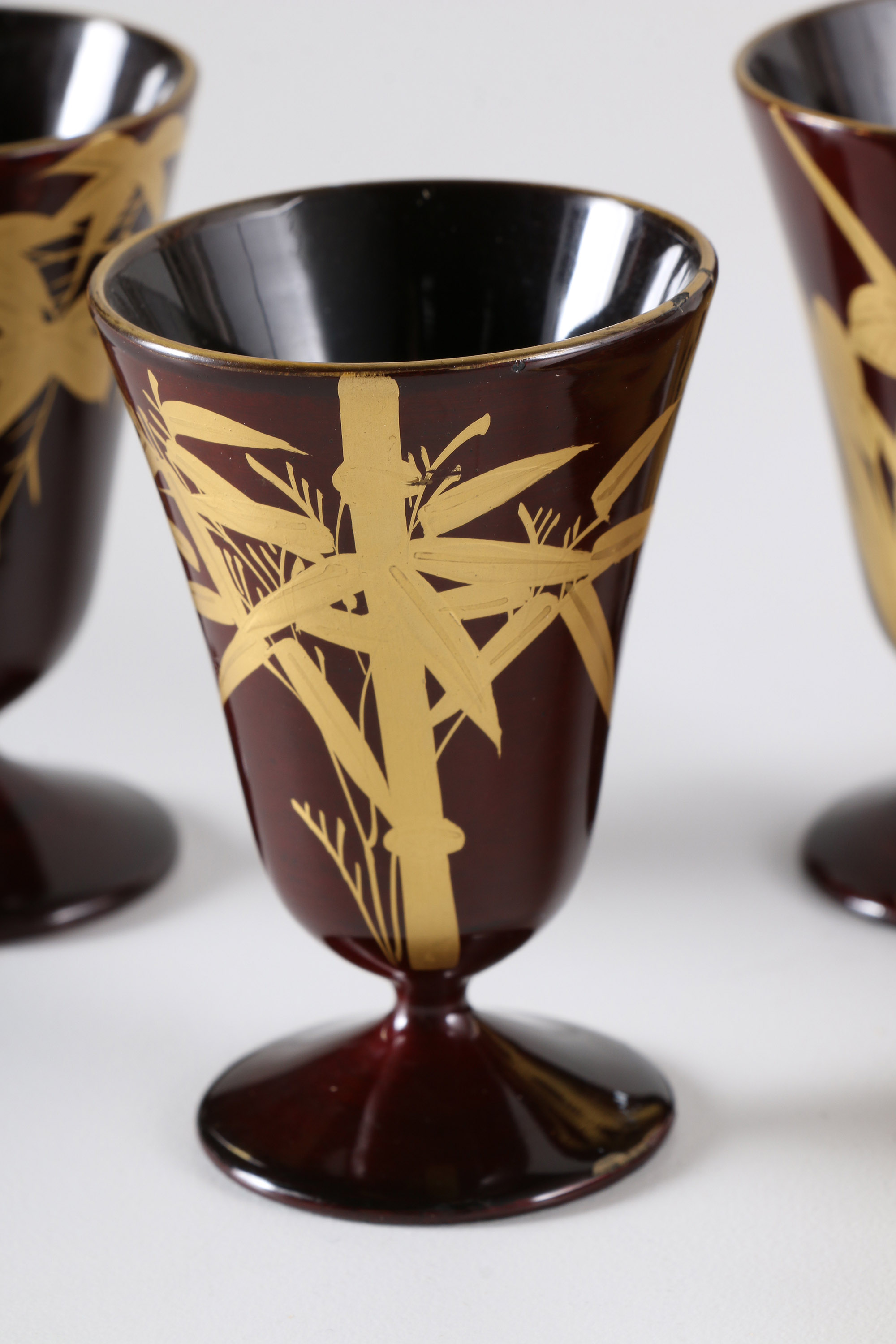 Black and Gilded Lacquerware