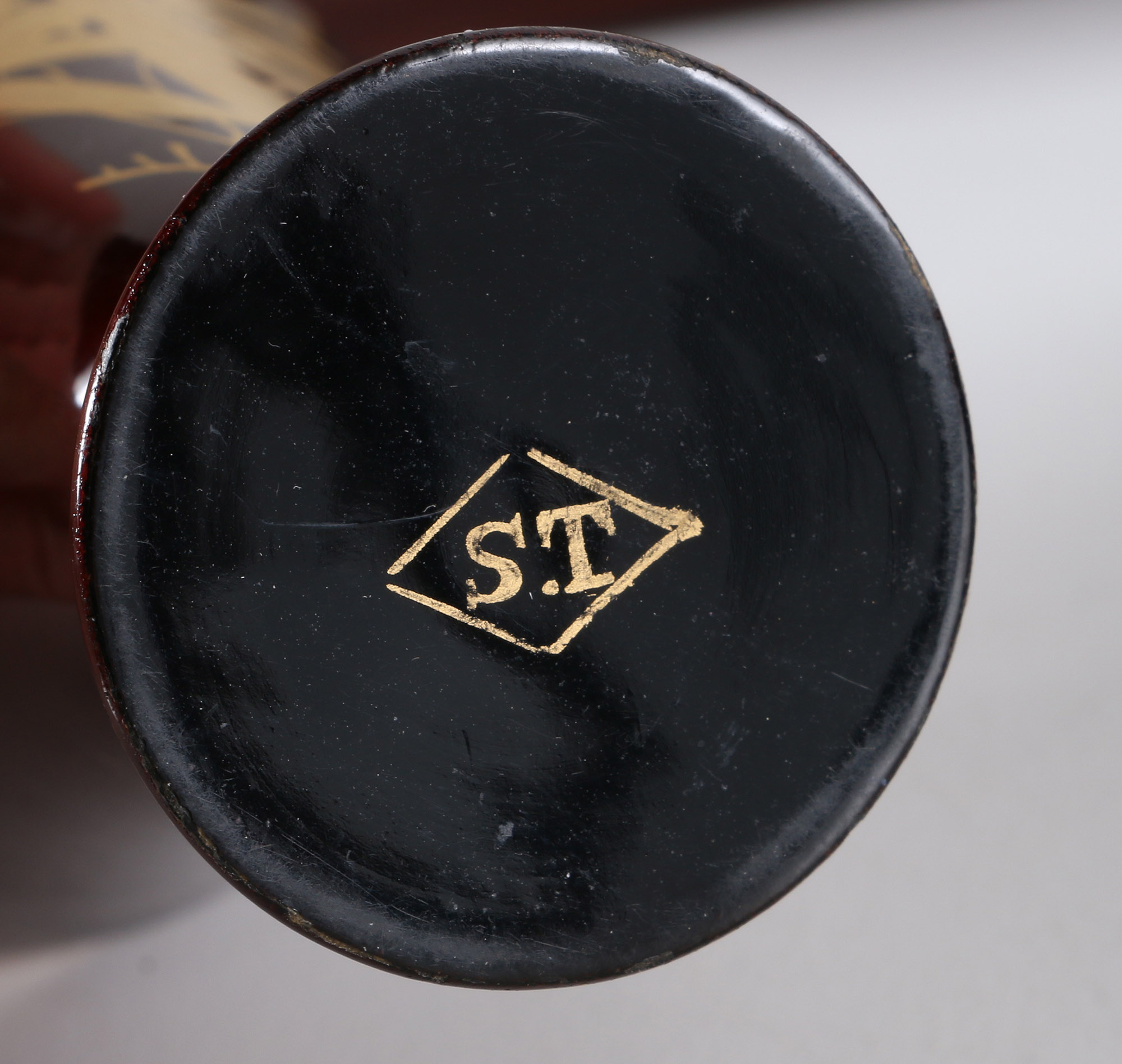 Black and Gilded Lacquerware
