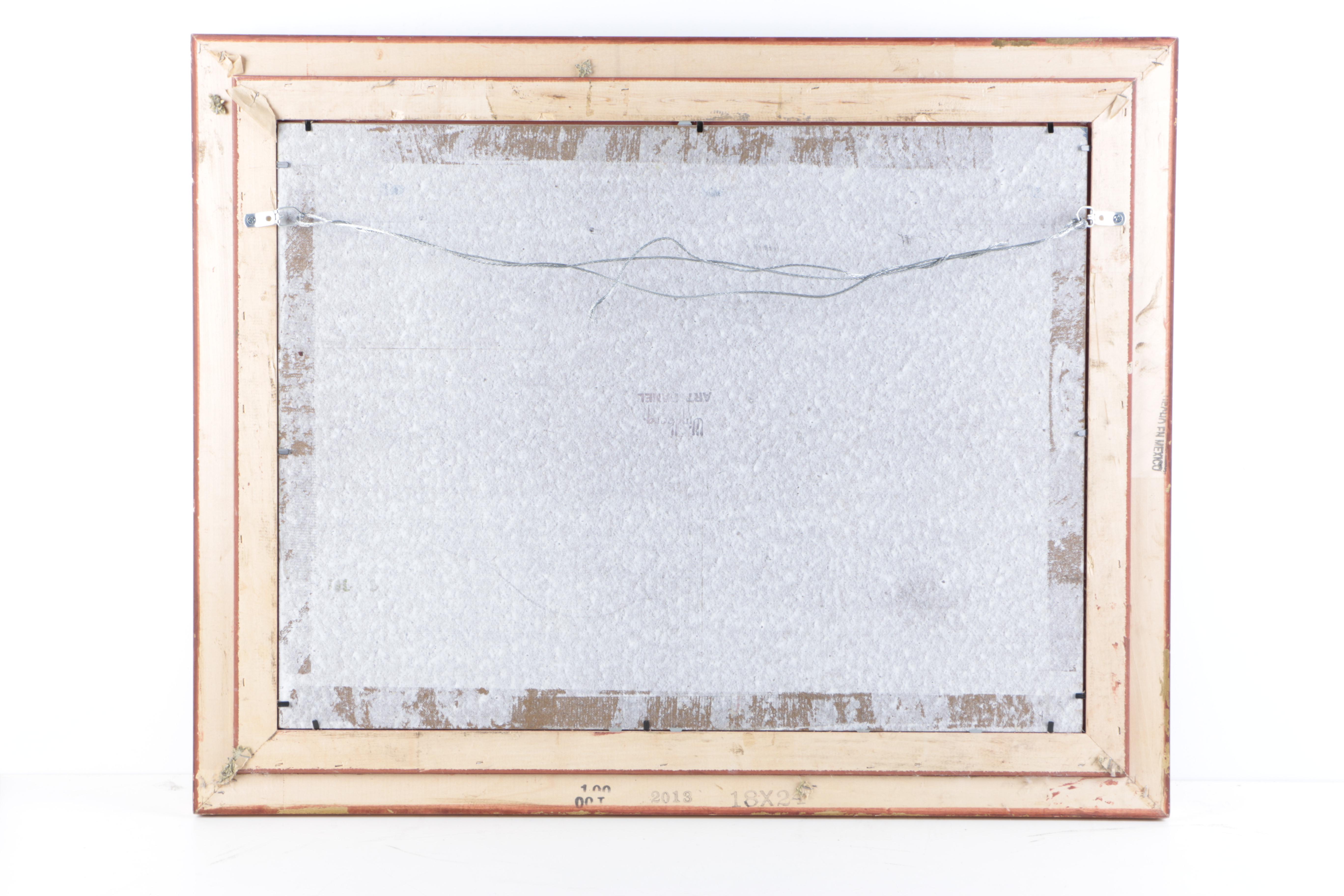 Karen Fitzgerald Buckley Oil Painting of Mermaids