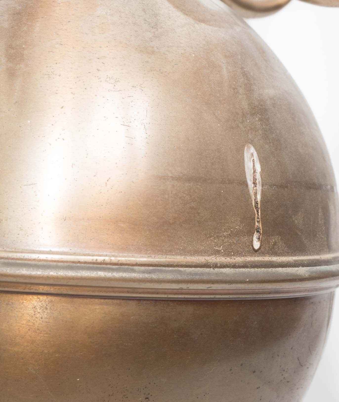 Pair of Georgian Style Brass Finished Chandeliers