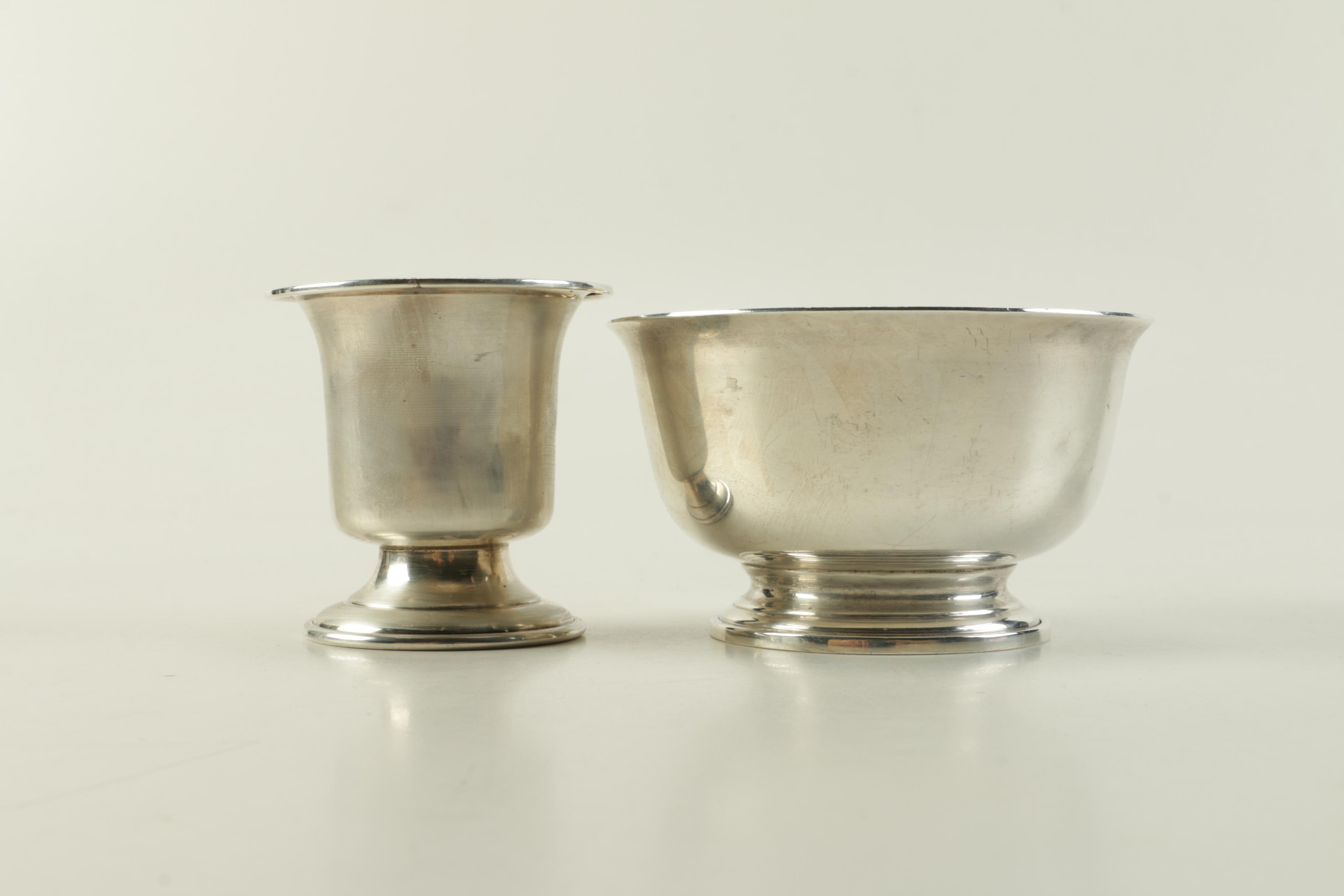 Collection of Three Sterling Silver Decorative Objects