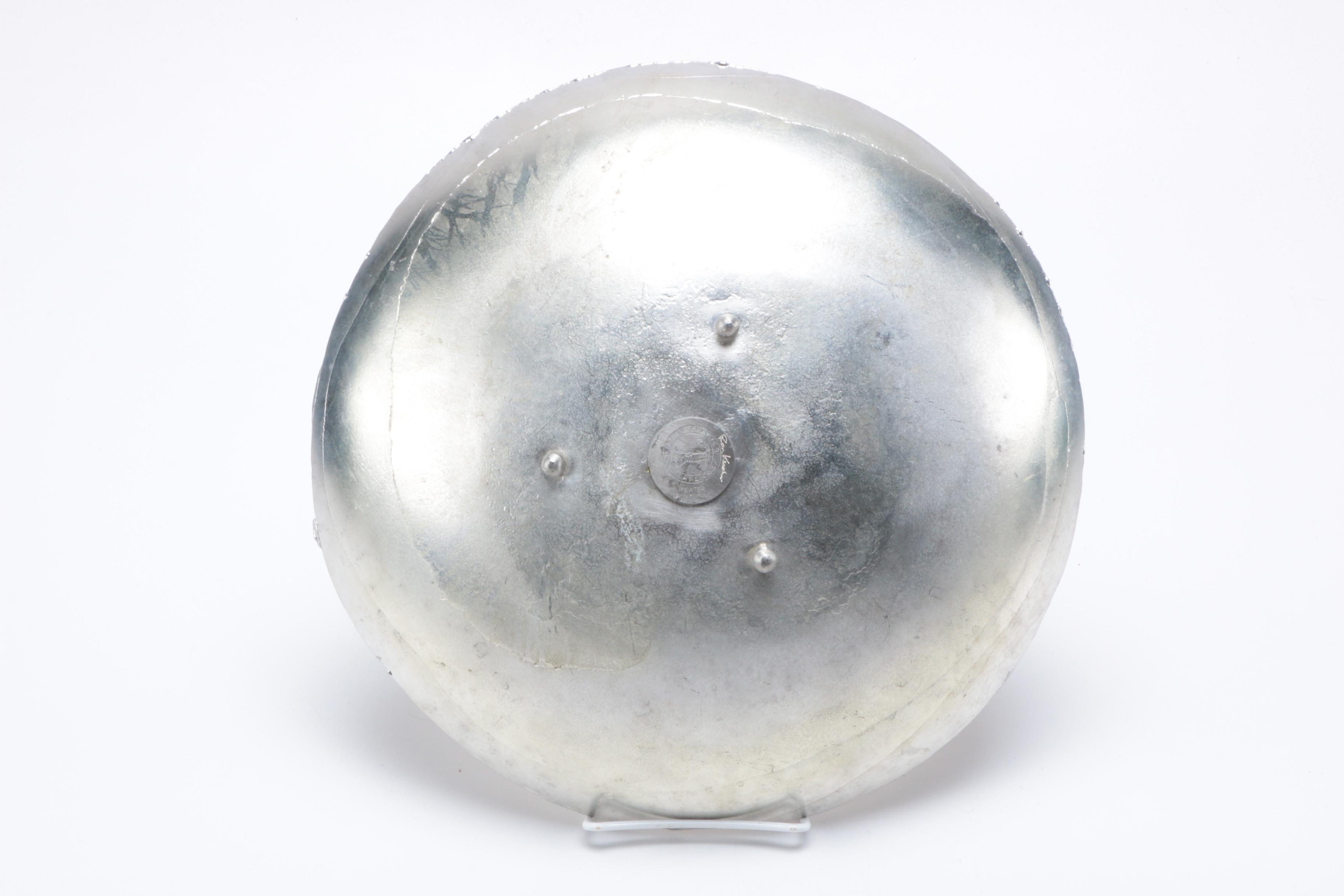 Vintage Ron Kusins Pewter Decorative Bowl