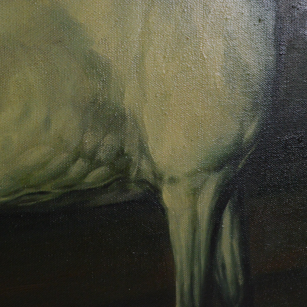 Copy Painting in Oil on Canvas After George Stubbs' "Gimcrack"