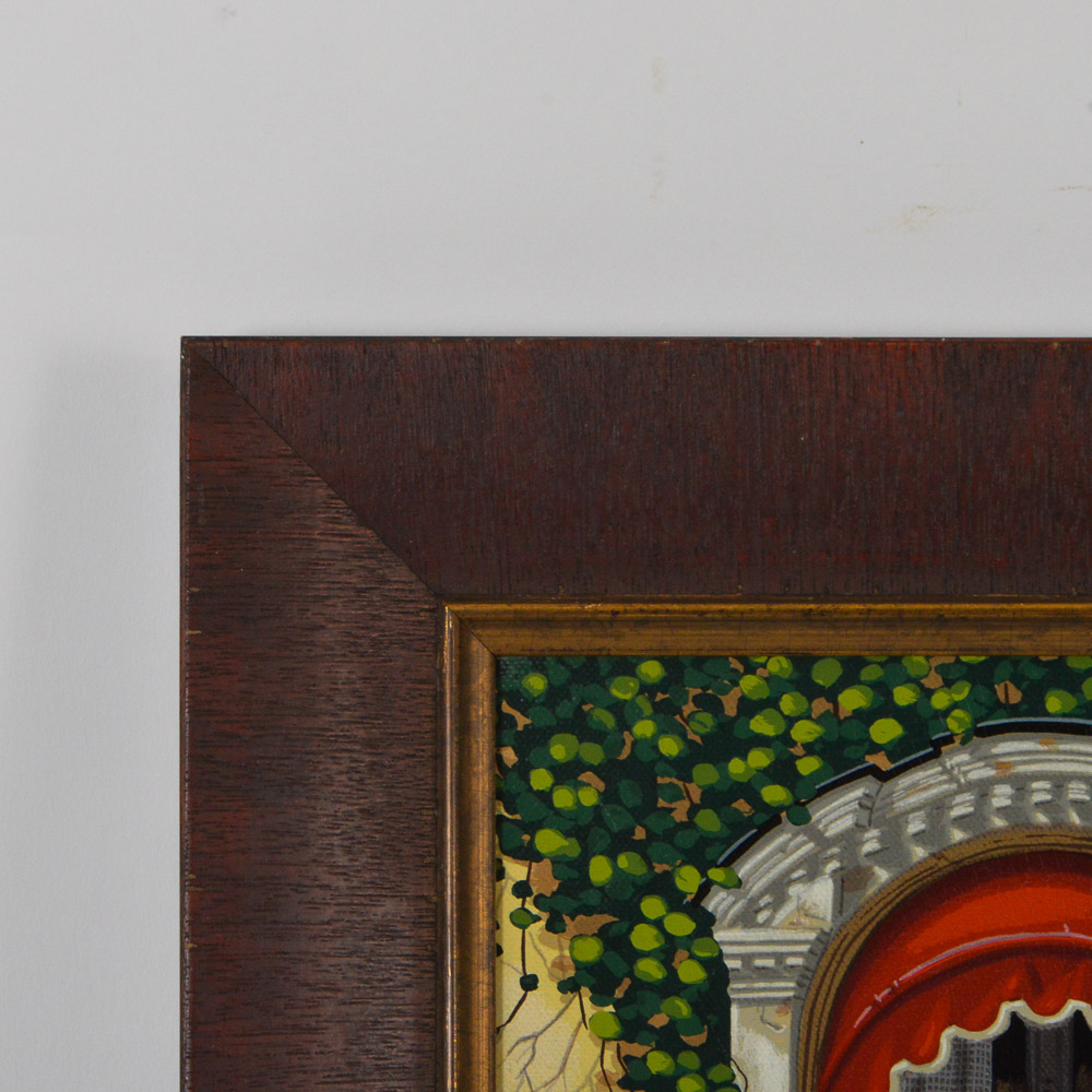 Liudmila Kondakova Serigraph on Canvas "Les Rives de Notre Dame"