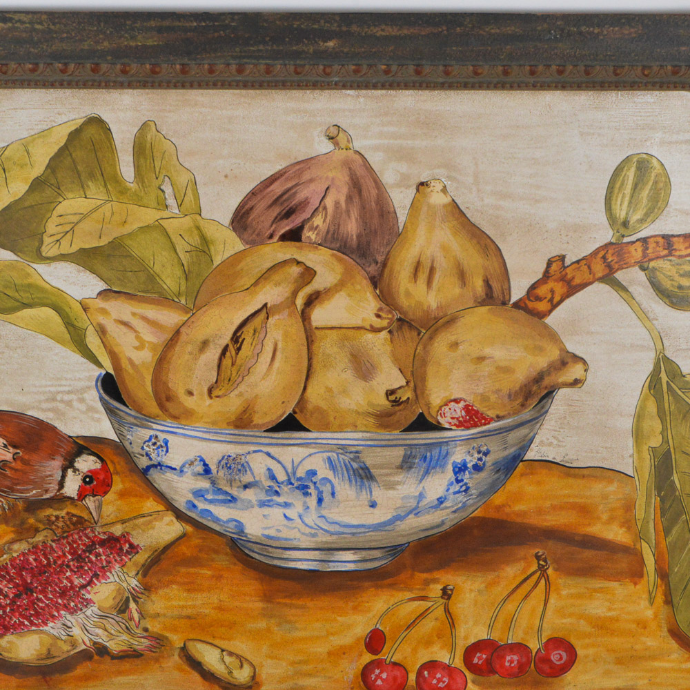 Framed Offset Lithograph of a Still Life