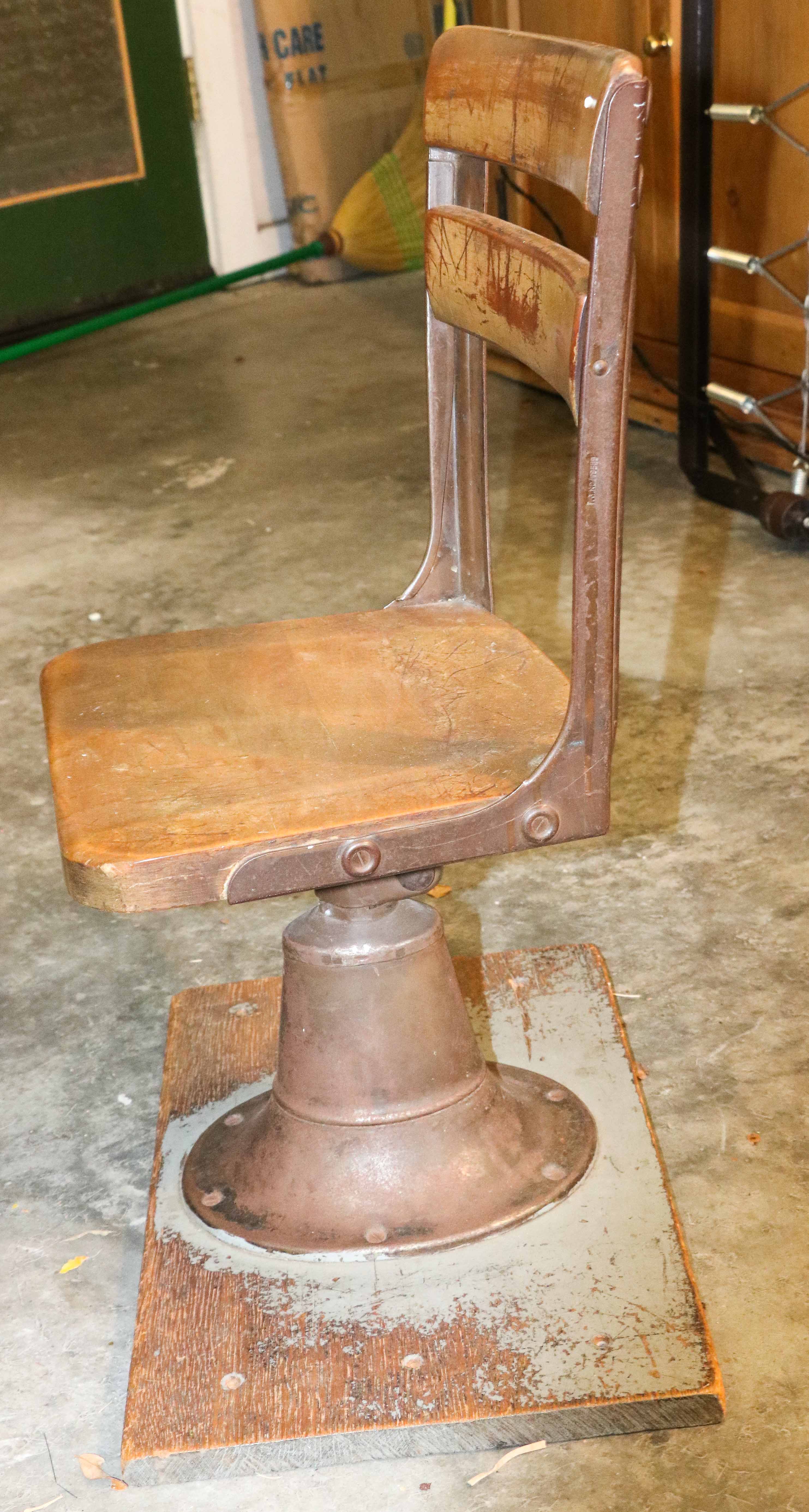 Vintage School Desk and Chair