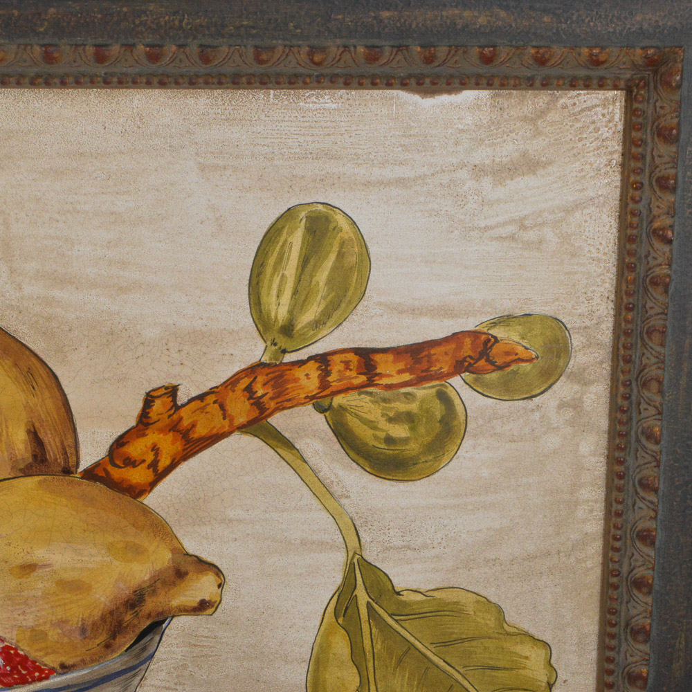 Framed Offset Lithograph of a Still Life