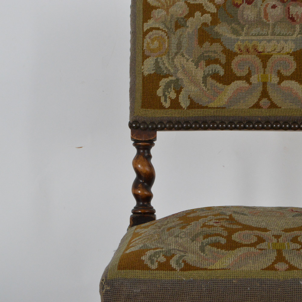 Set of Antique Renaissance Revival Style Dining Chairs, c. 1890