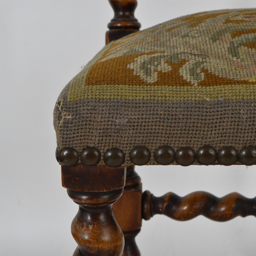 Set of Antique Renaissance Revival Style Dining Chairs, c. 1890