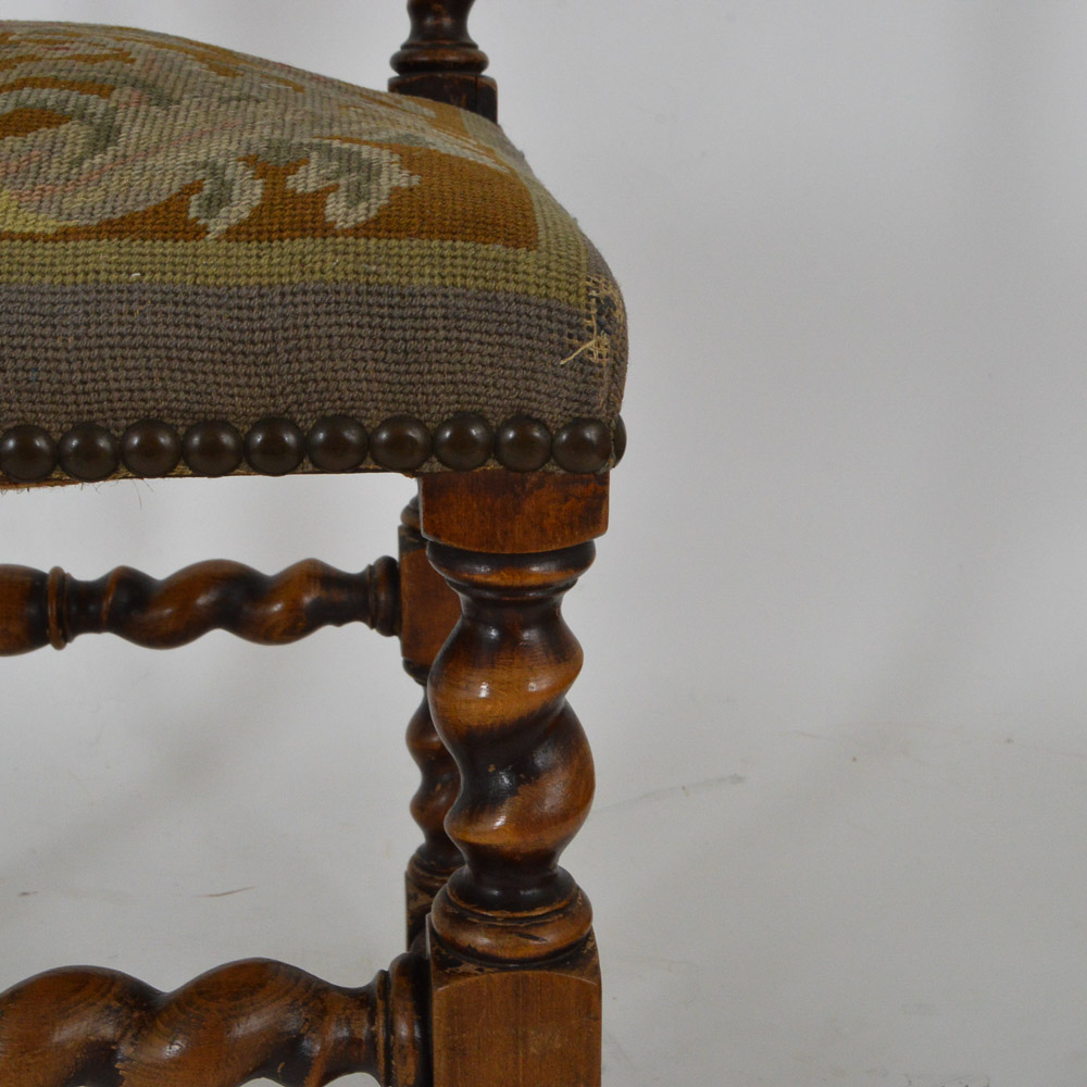 Set of Antique Renaissance Revival Style Dining Chairs, c. 1890