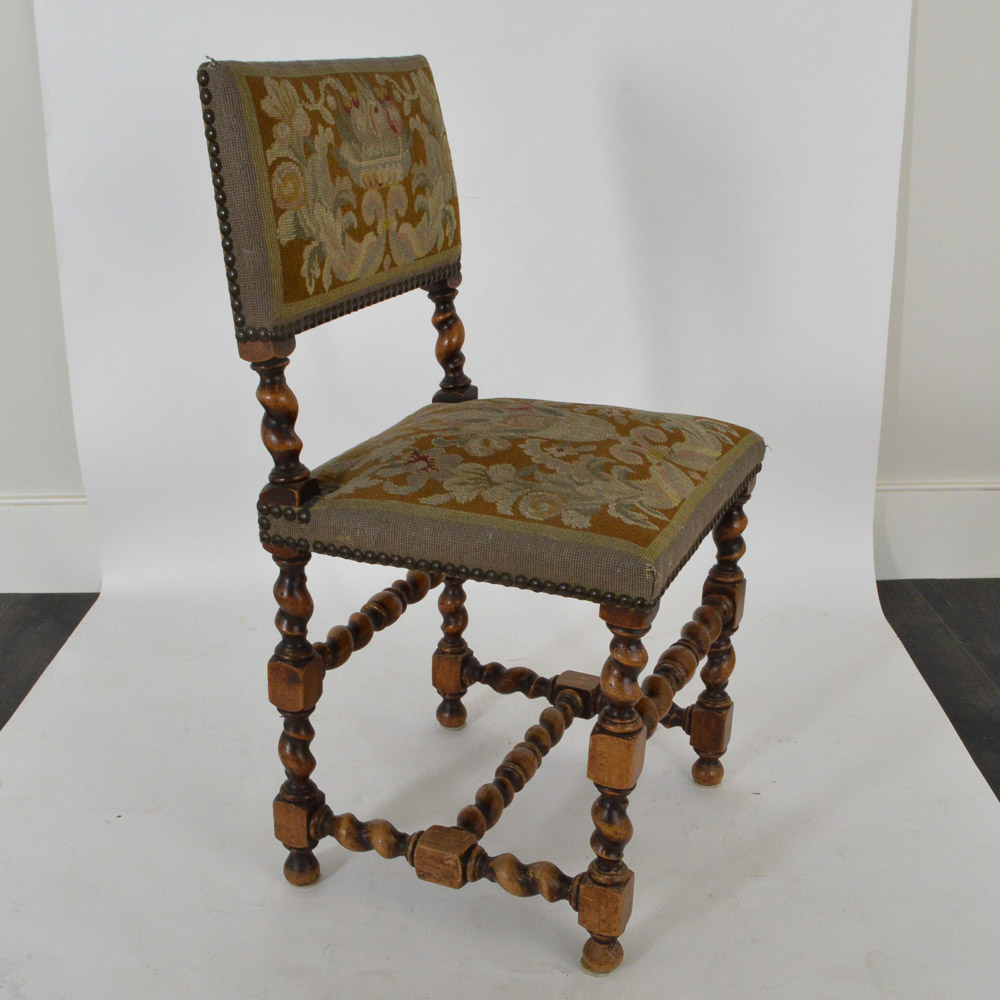 Set of Antique Renaissance Revival Style Dining Chairs, c. 1890