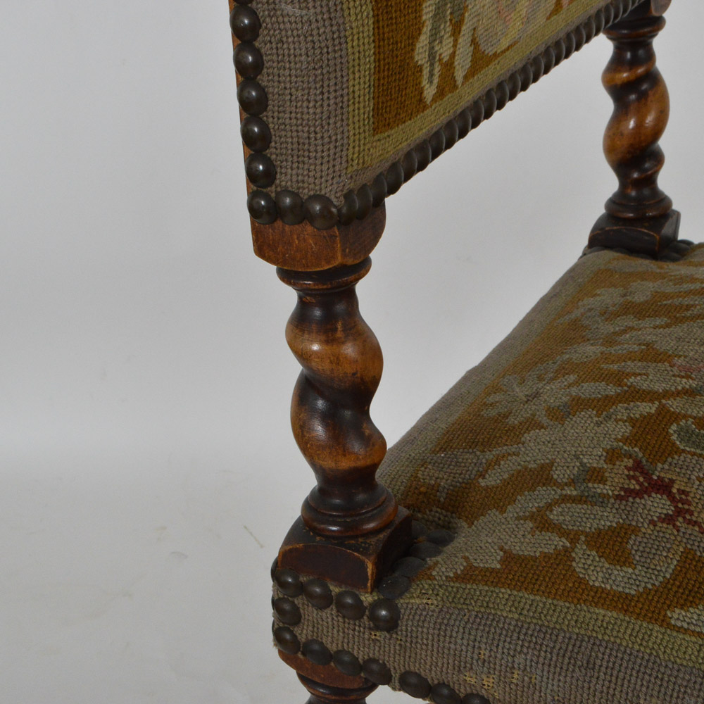 Set of Antique Renaissance Revival Style Dining Chairs, c. 1890