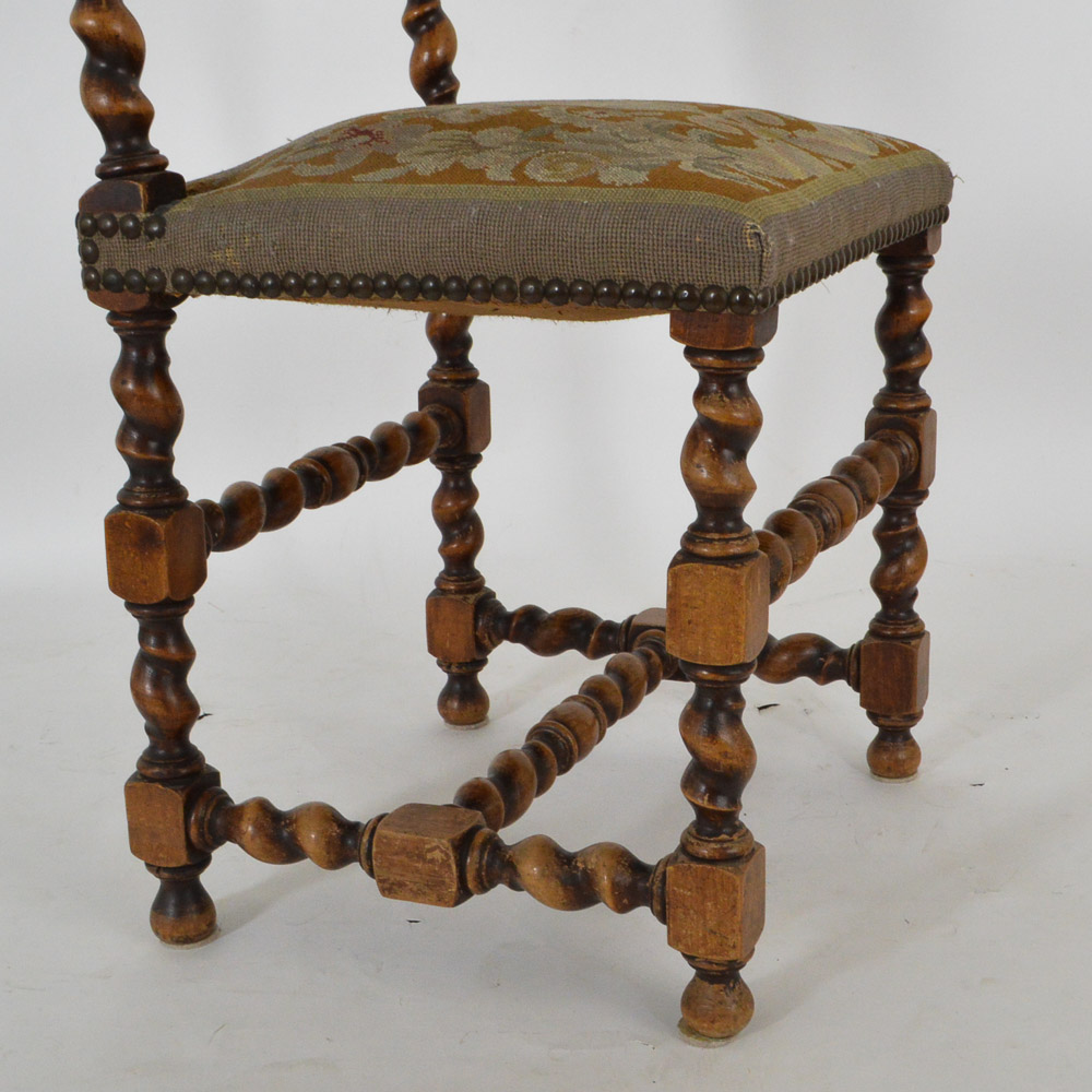 Set of Antique Renaissance Revival Style Dining Chairs, c. 1890