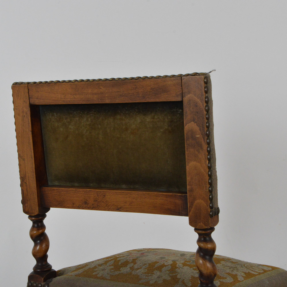 Set of Antique Renaissance Revival Style Dining Chairs, c. 1890