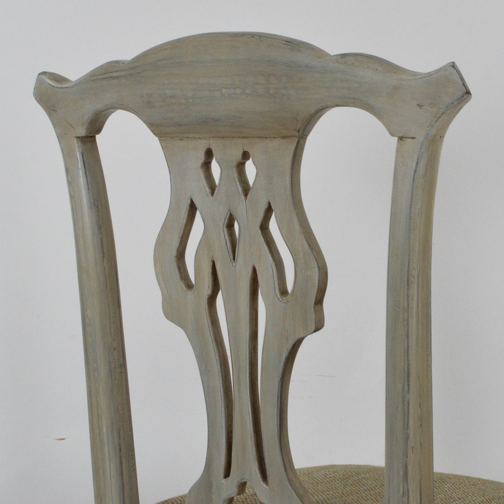 Pair of Chippendale Style Chairs