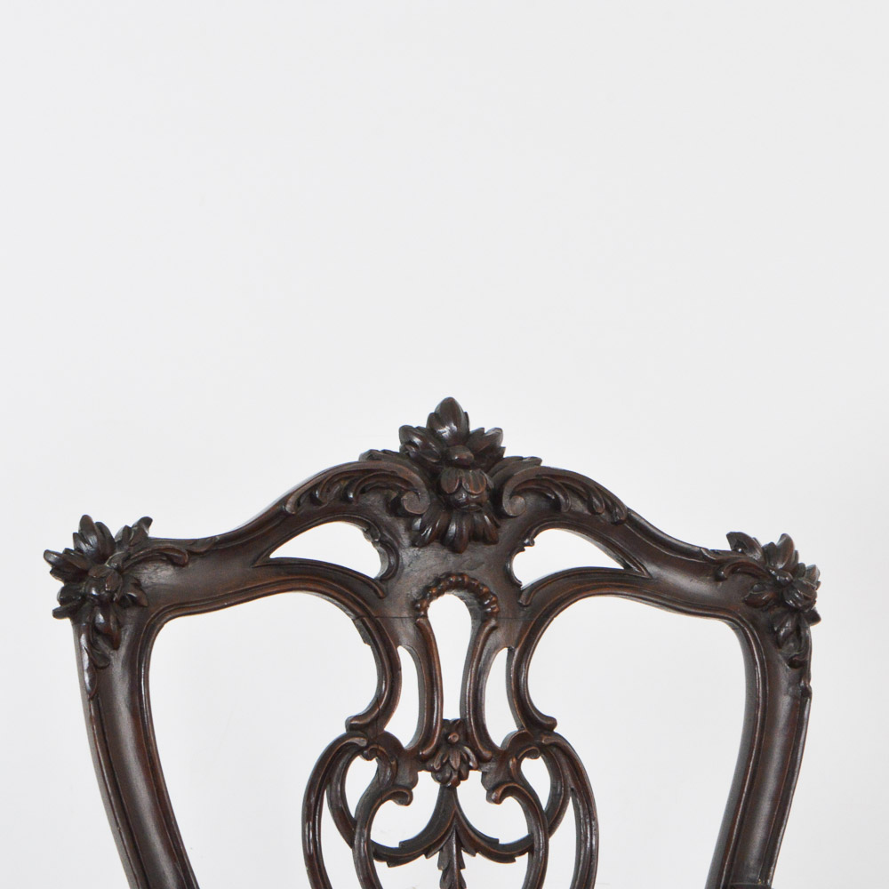 Ornately Carved Armchair