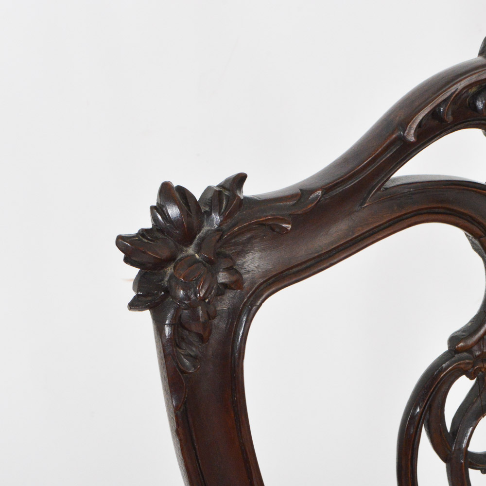 Ornately Carved Armchair