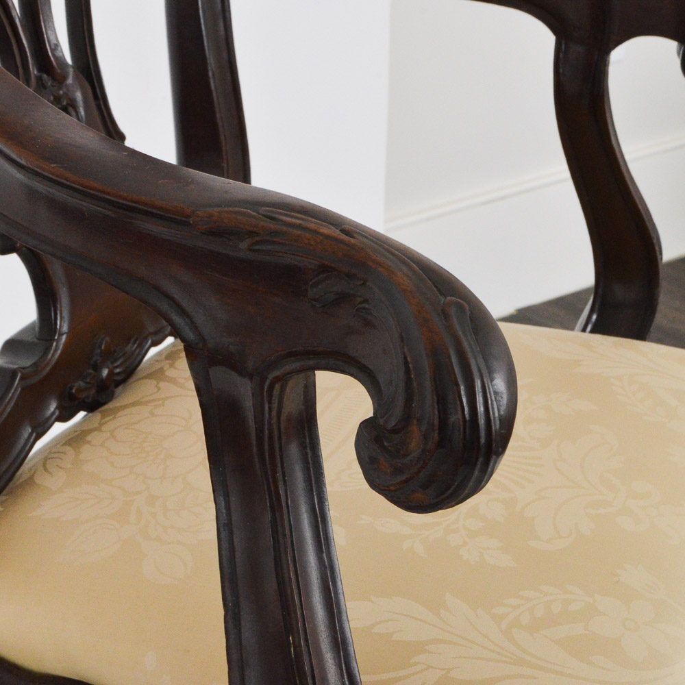 Ornately Carved Armchair