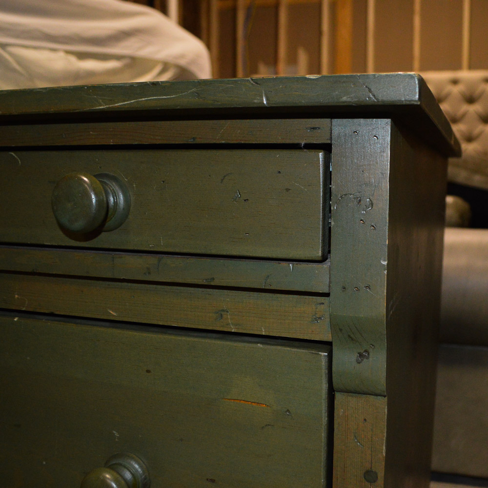 Vintage Green Chest of Drawers