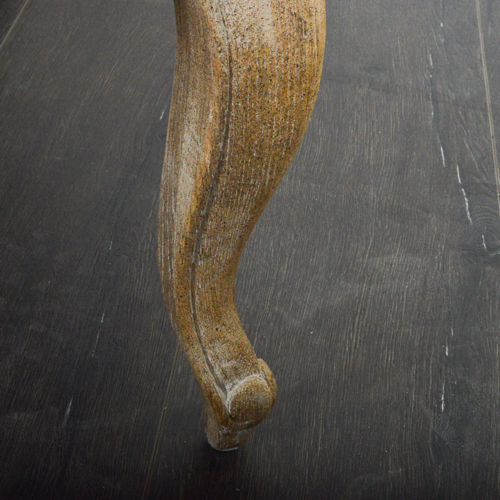 Louis XV Style Button-Tufted Bench