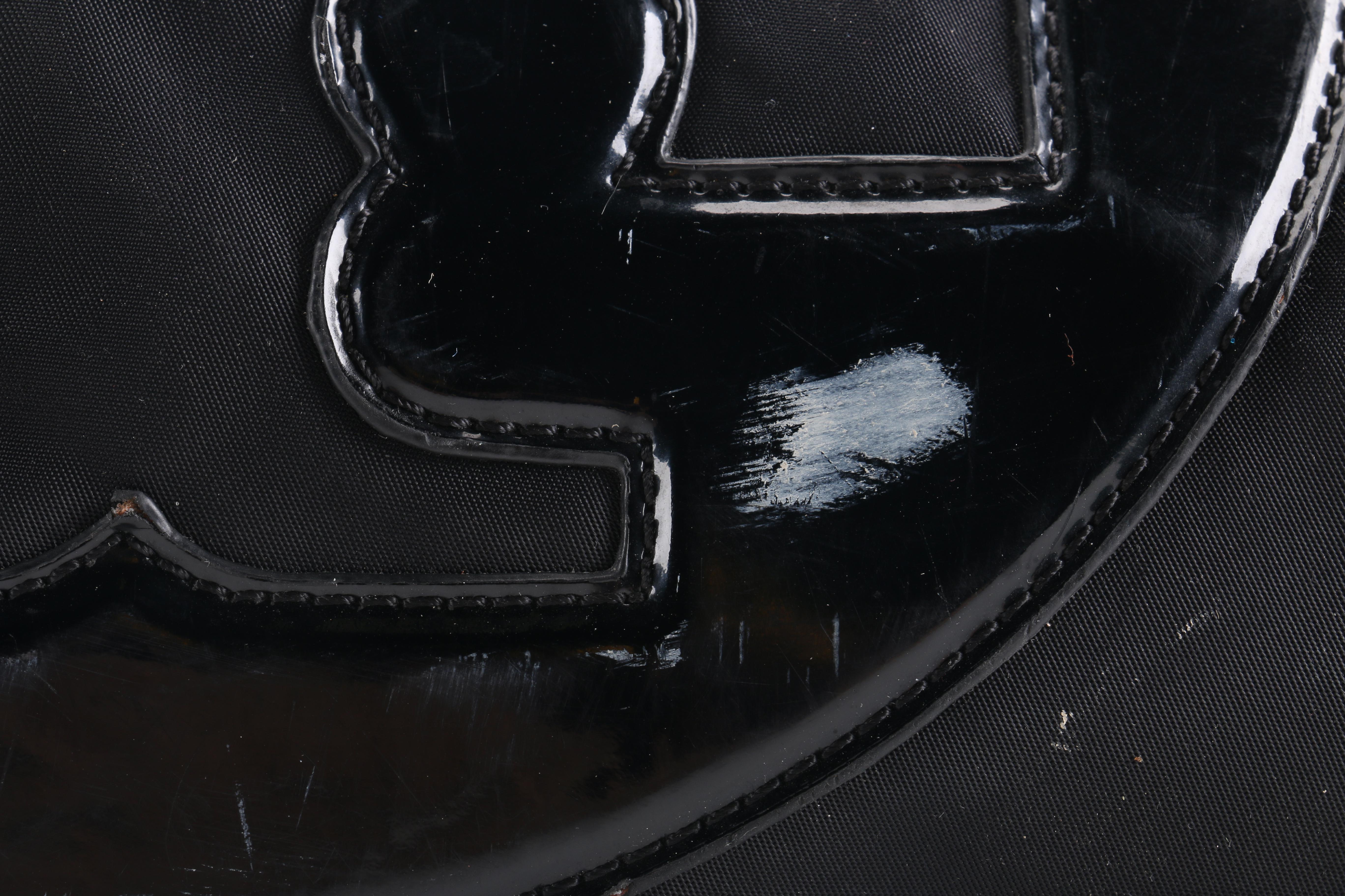 Tory Burch Large Ella Black Nylon Tote