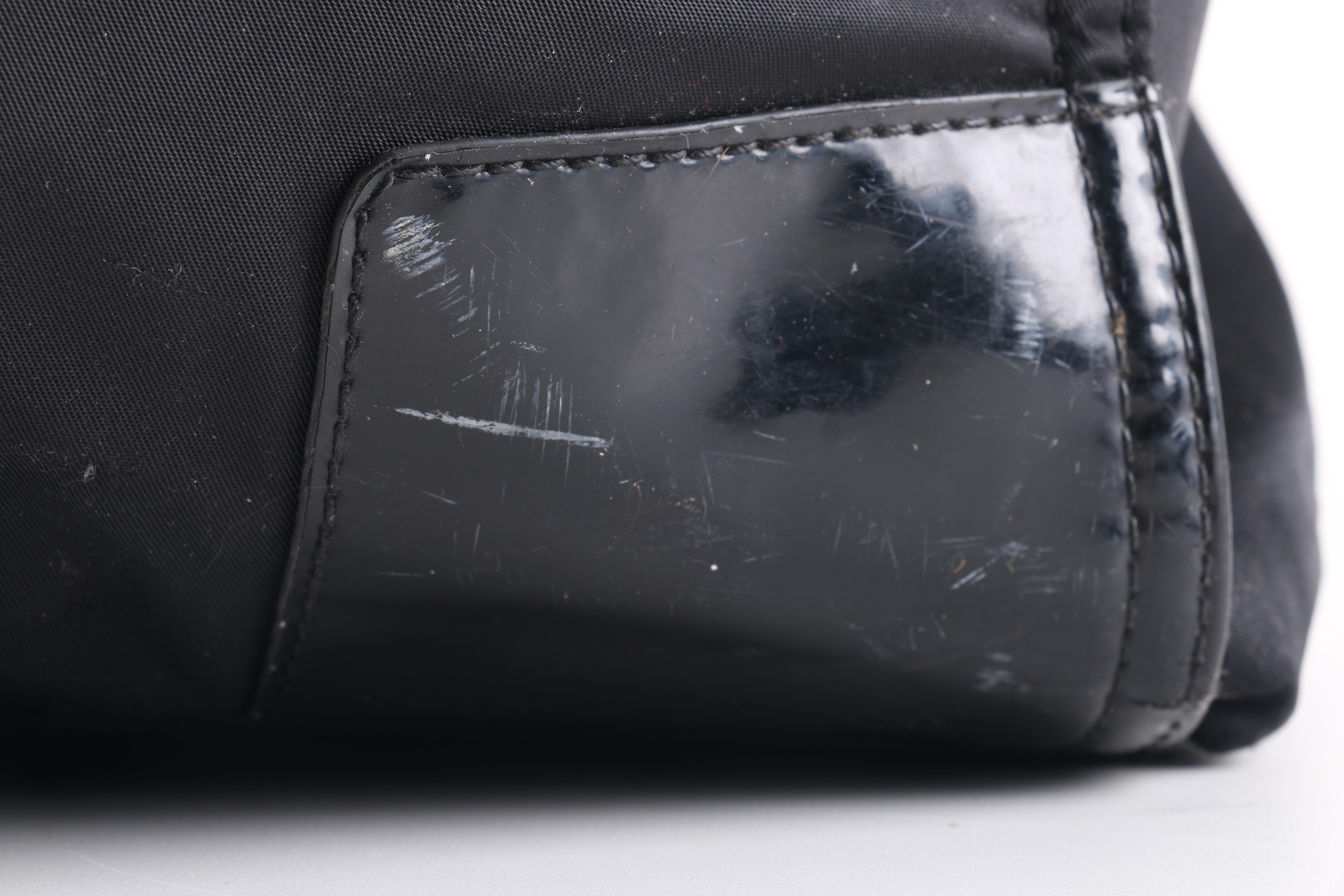 Tory Burch Large Ella Black Nylon Tote