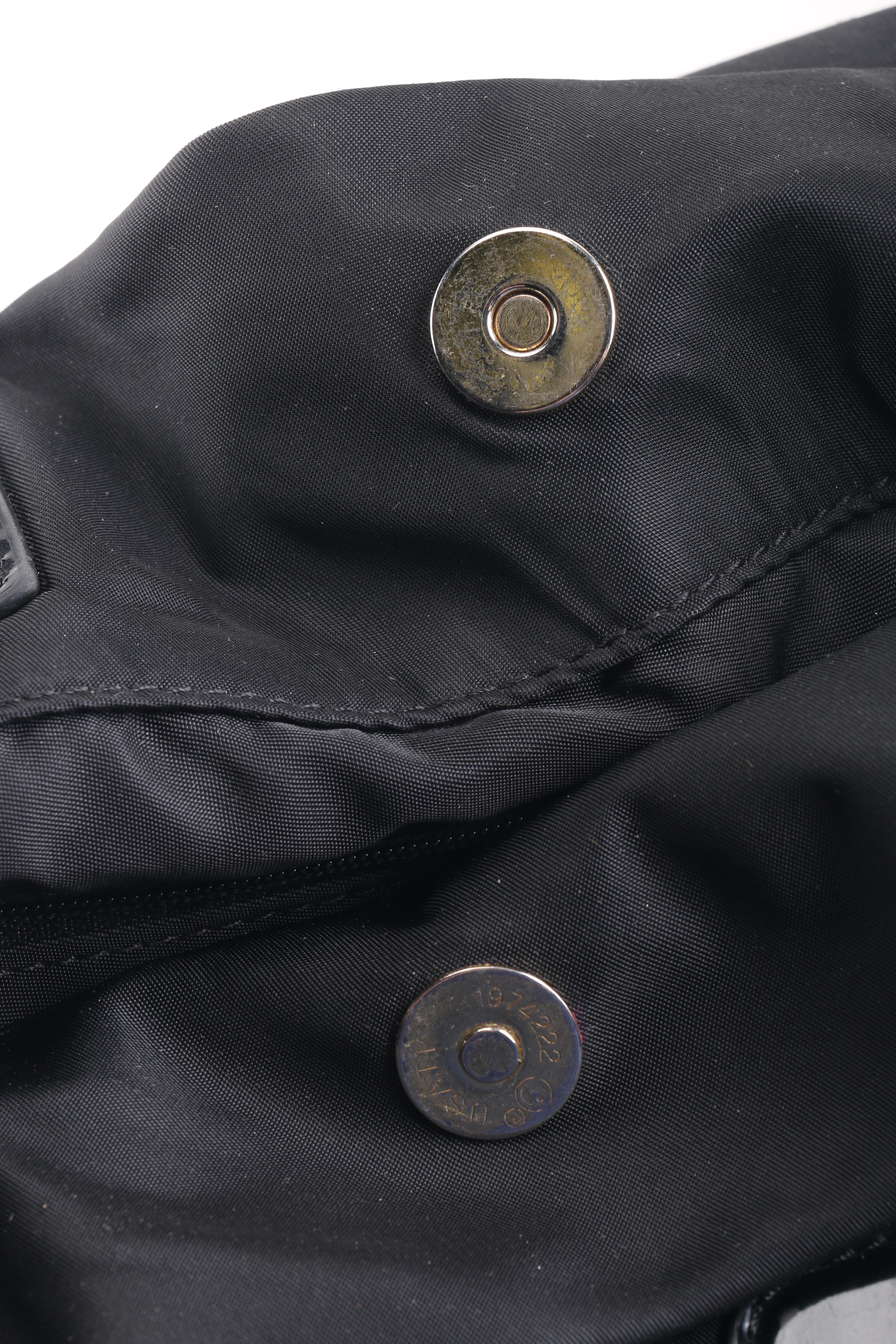 Tory Burch Large Ella Black Nylon Tote