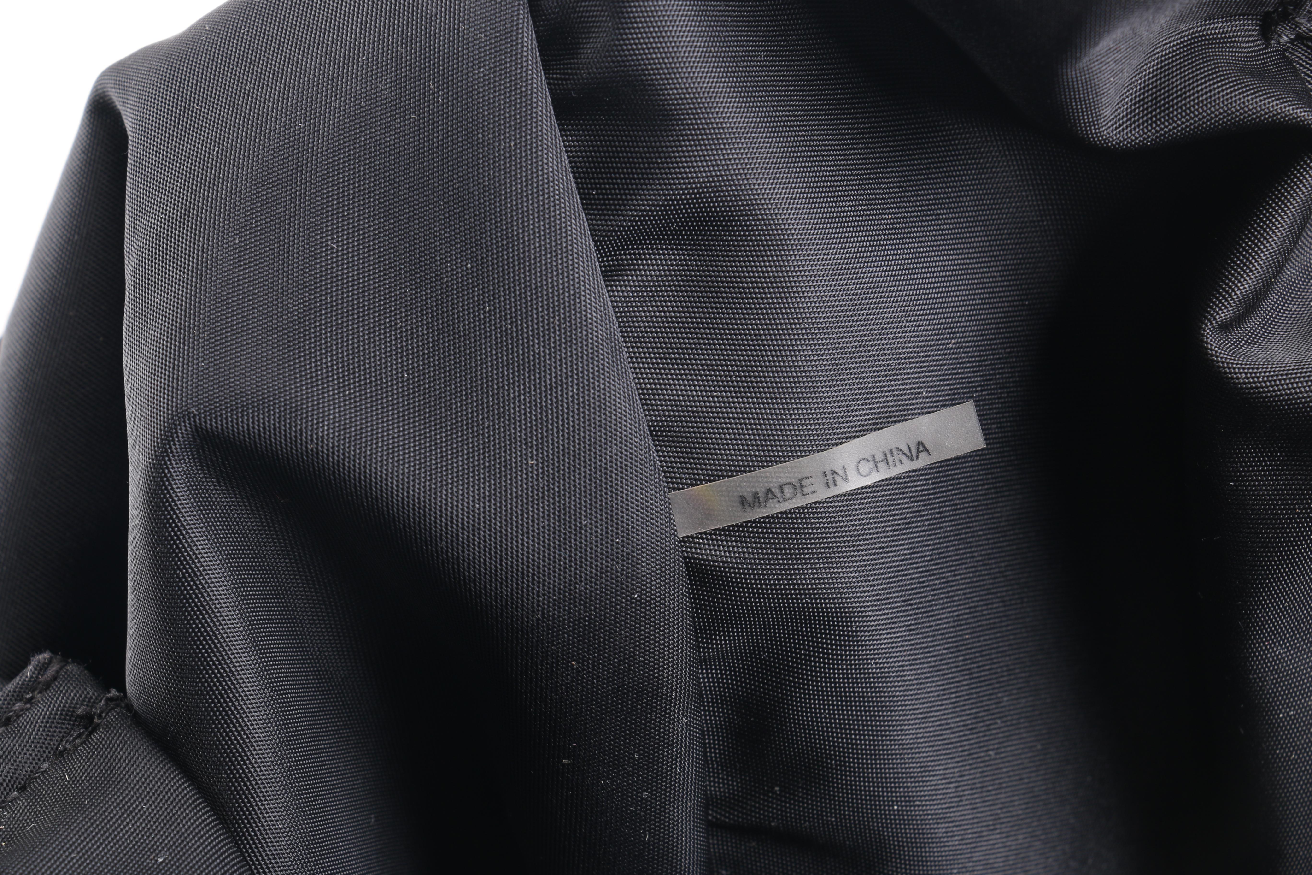 Tory Burch Large Ella Black Nylon Tote