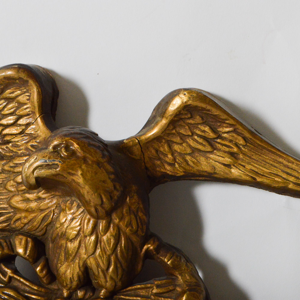 Federal Style Round Wall Mirror