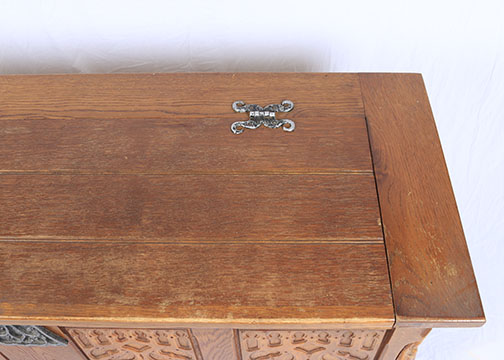 Vintage Carved Hope Chest