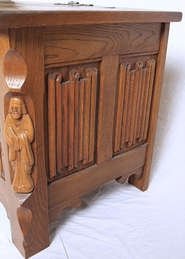 Vintage Carved Hope Chest